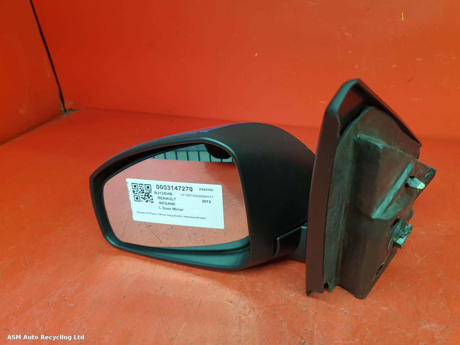 View Auto part L Door Mirror Renault Megane 2013