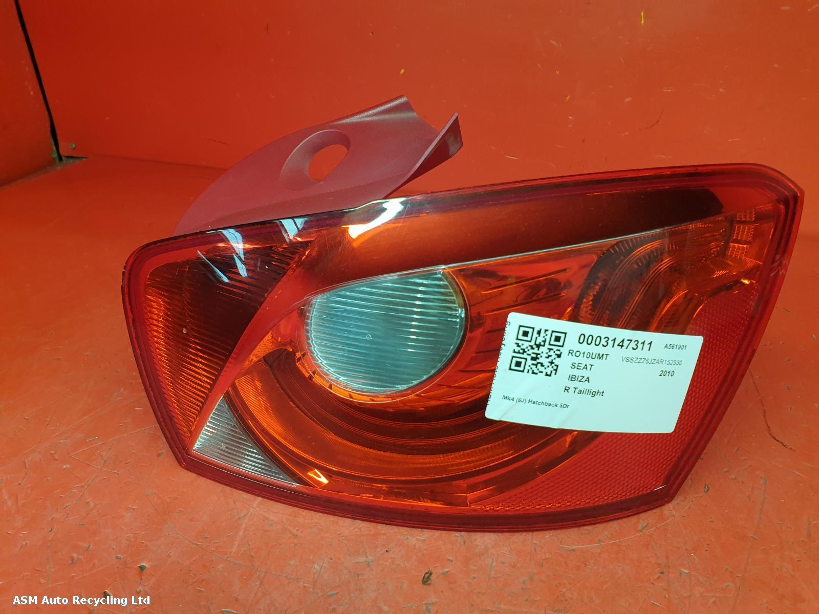 View Auto part R Taillight Seat Ibiza 2010