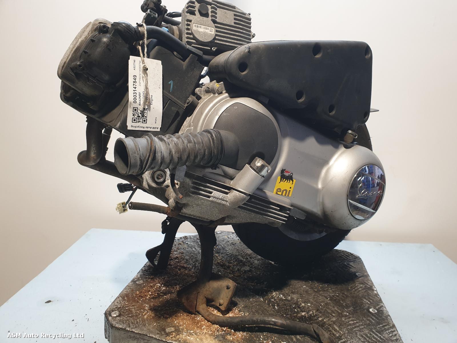 View Auto part Engine Piaggio Vespa S 125 2012