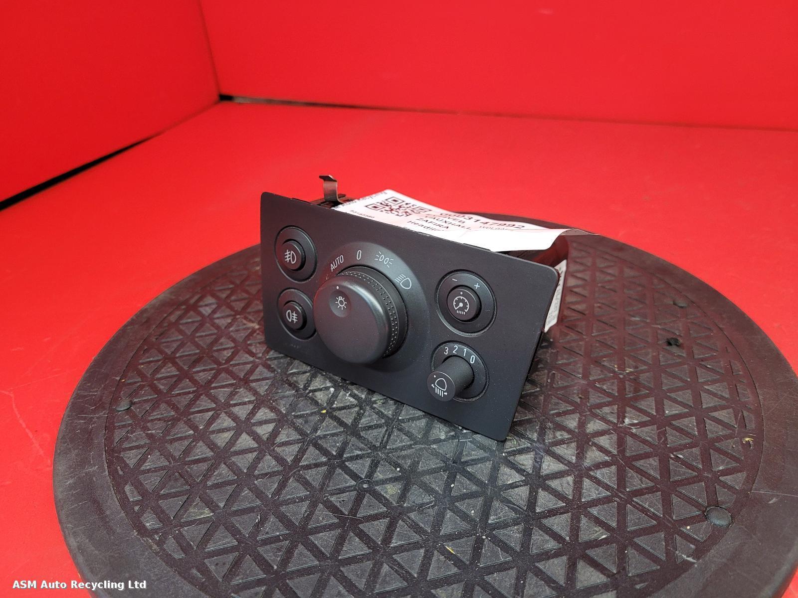 View Auto part Headlight Switch Vauxhall Zafira 2014