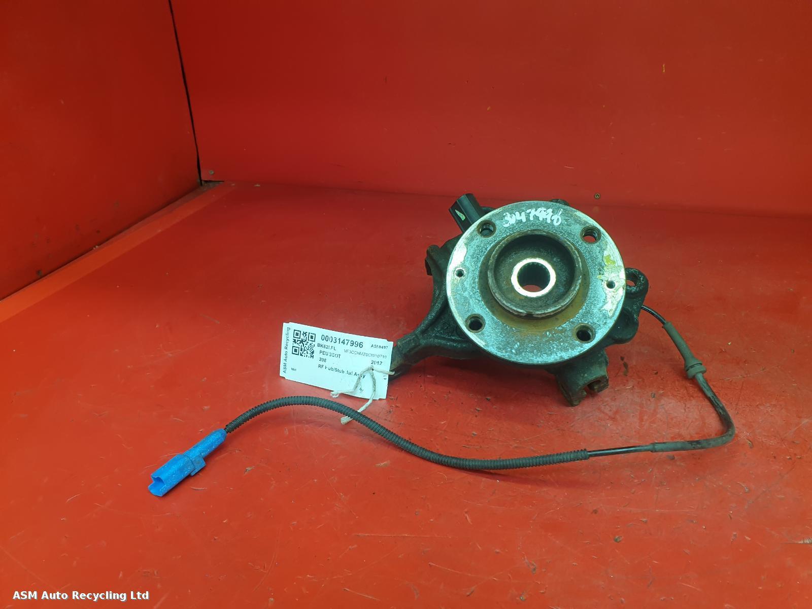 View Auto part RF Hub/Stub Axle Assembly Peugeot 208 2012