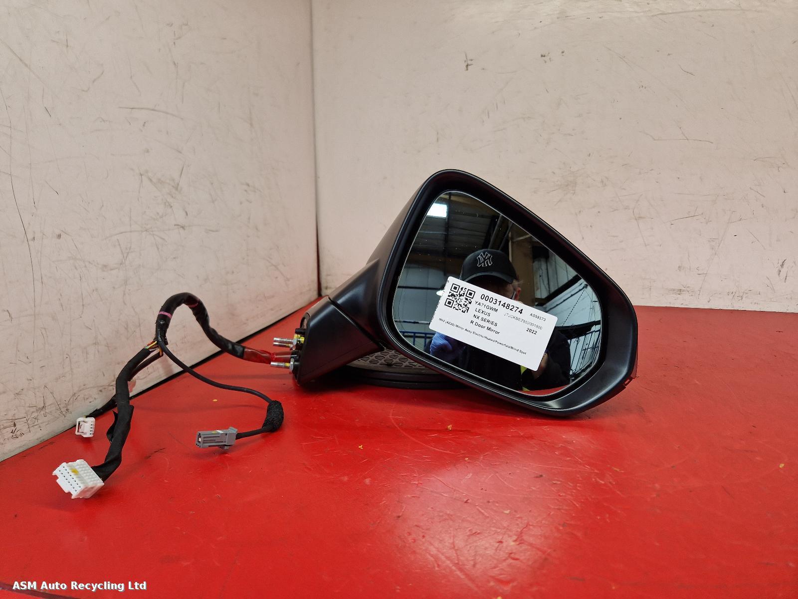 View Auto part R Door Mirror Lexus Nx Series 2022