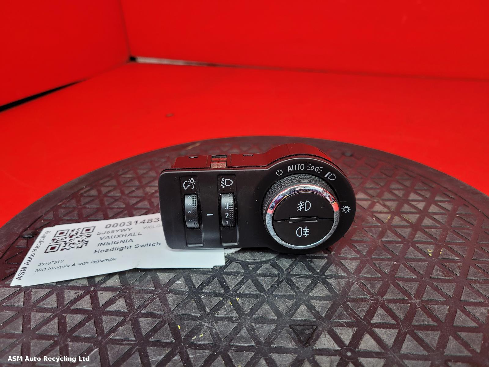 View Auto part Headlight Switch Vauxhall Insignia 2015