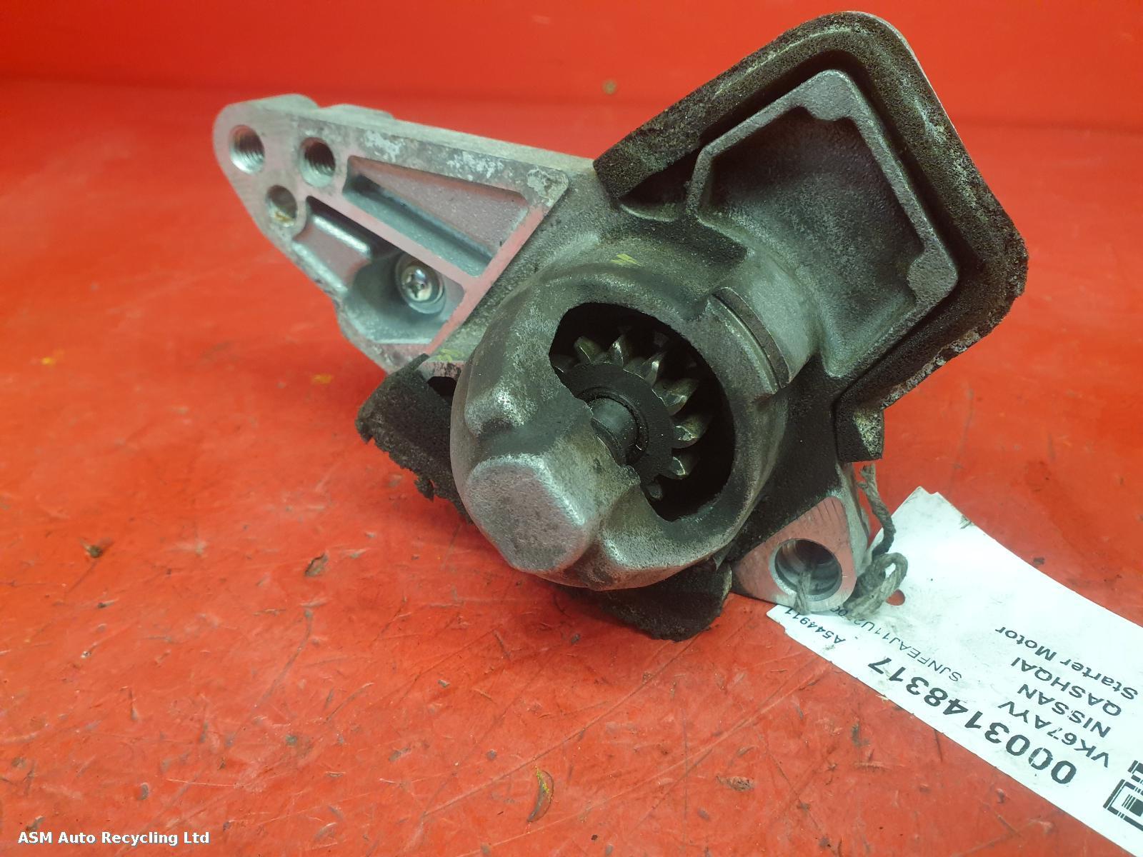 View Auto part Starter Motor Nissan Qashqai 2017