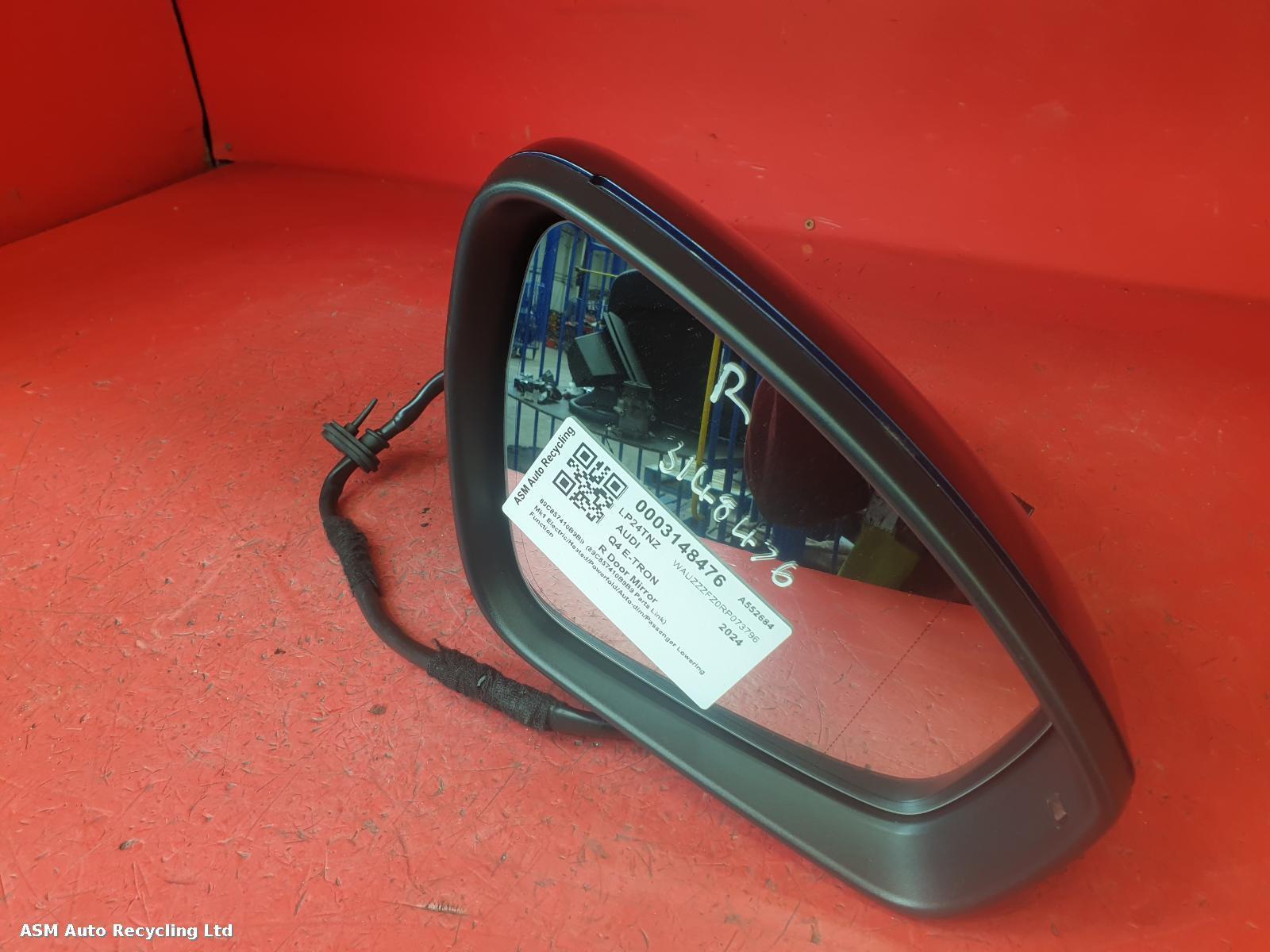 View Auto part R Door Mirror Audi Q4 E-tron 2024