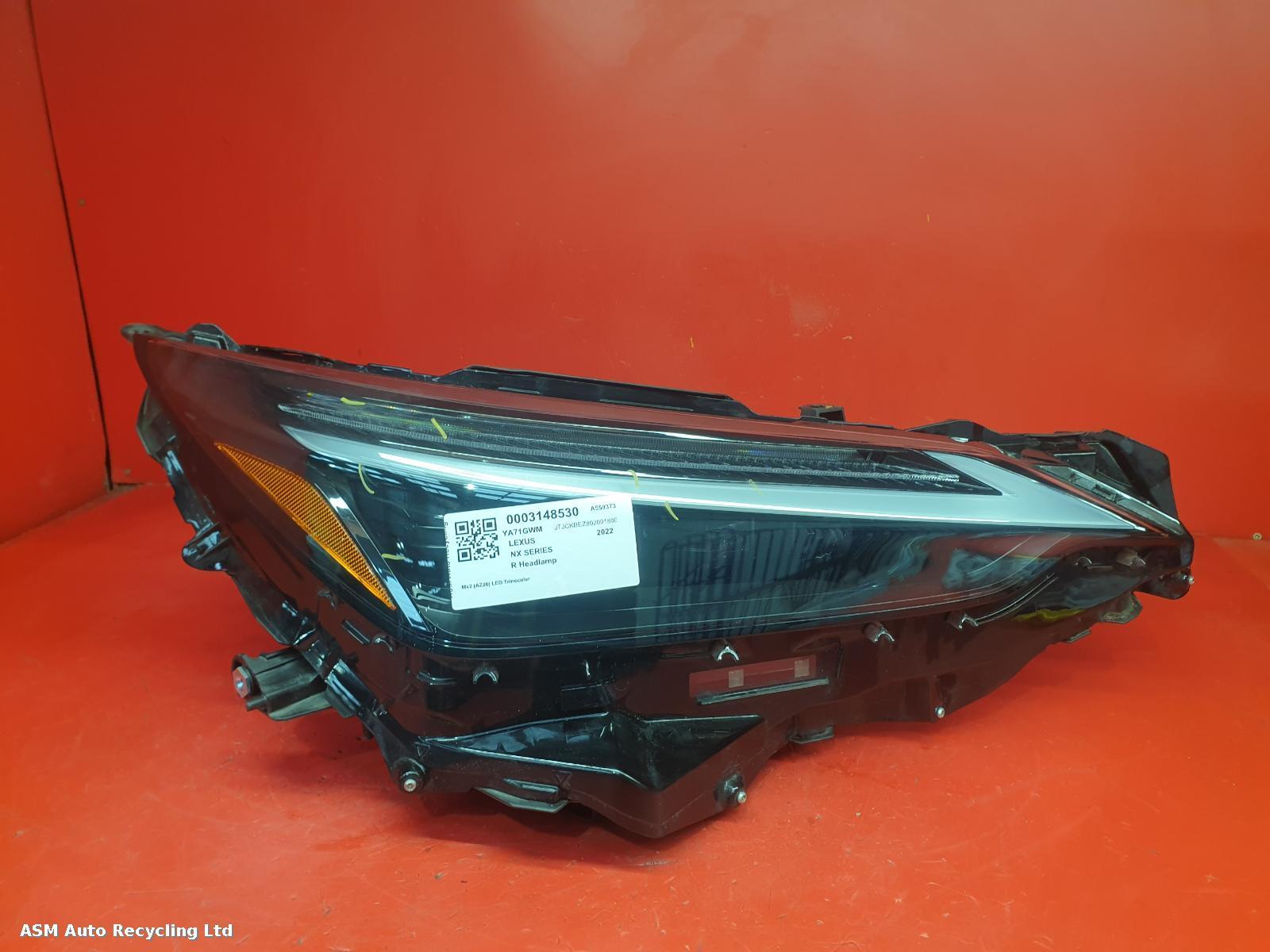View Auto part R Headlamp Lexus Nx Series 2022