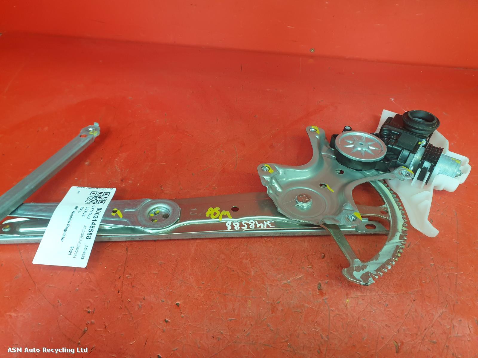 View Auto part RF Window Regulator Lexus Rx L 2021