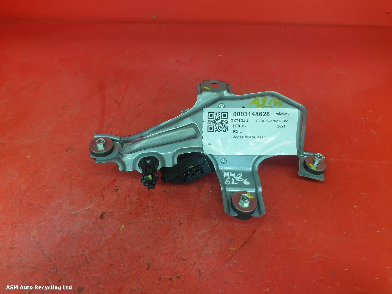 View Auto part Wiper Motor Rear Lexus Rx L 2021