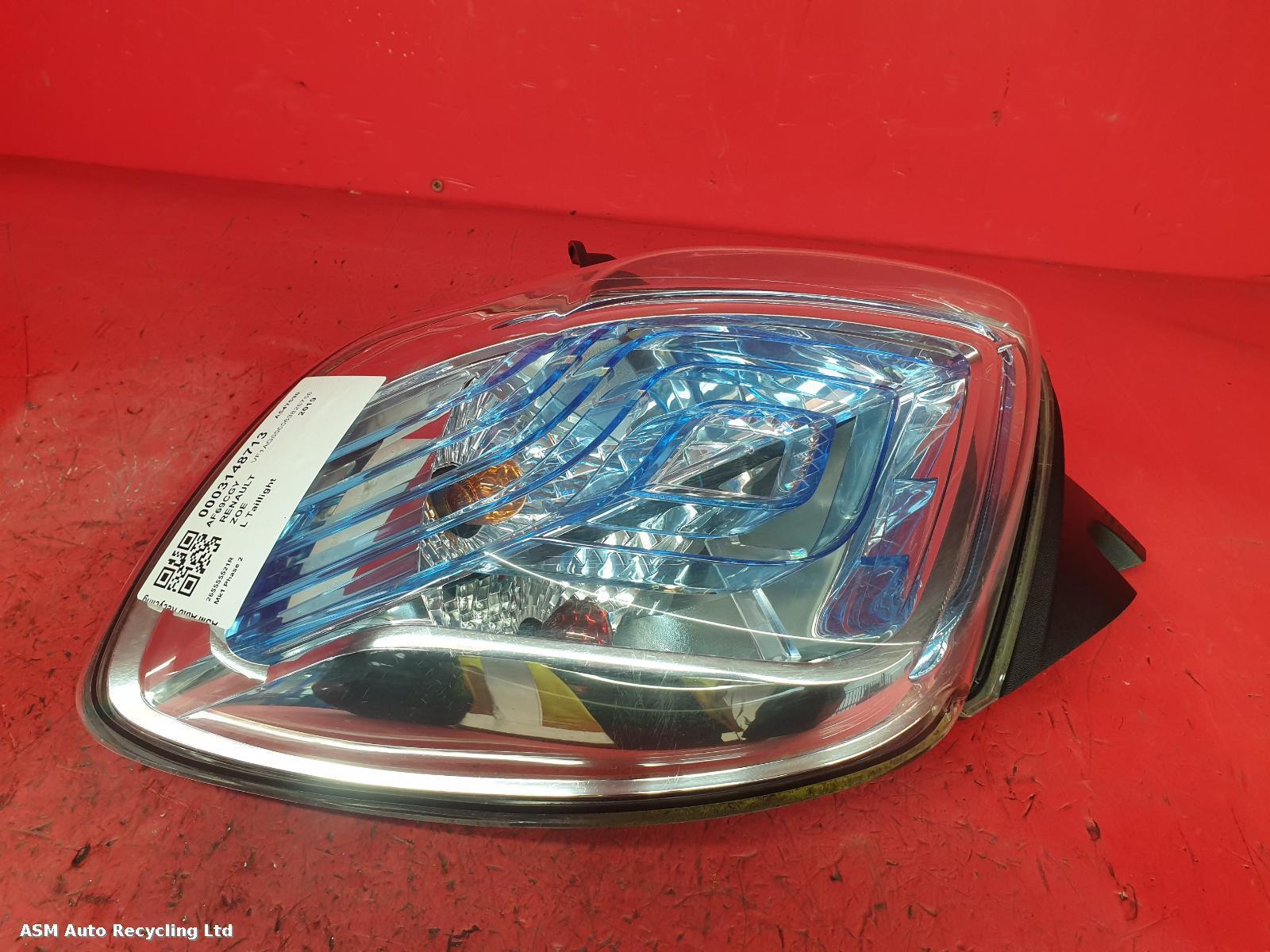 View Auto part L Taillight Renault Zoe 2019