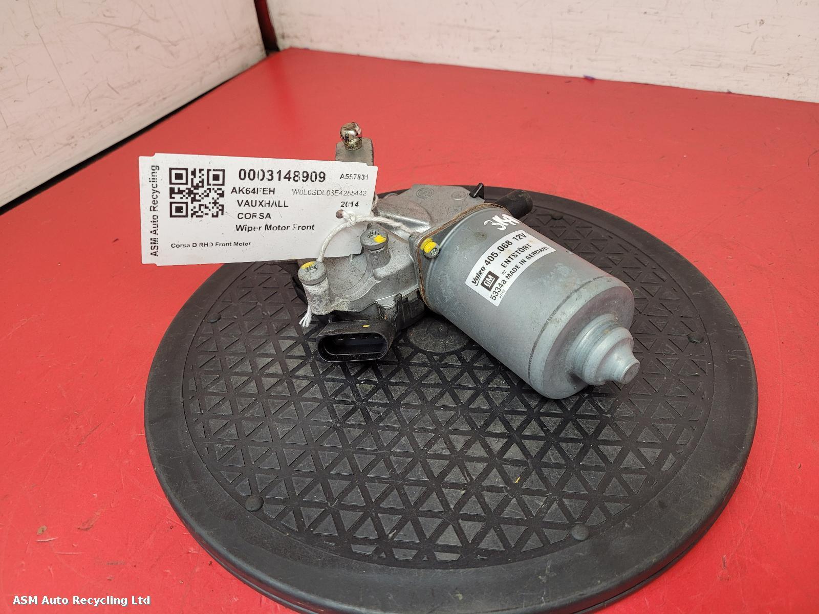View Auto part Wiper Motor Front Vauxhall Corsa 2014
