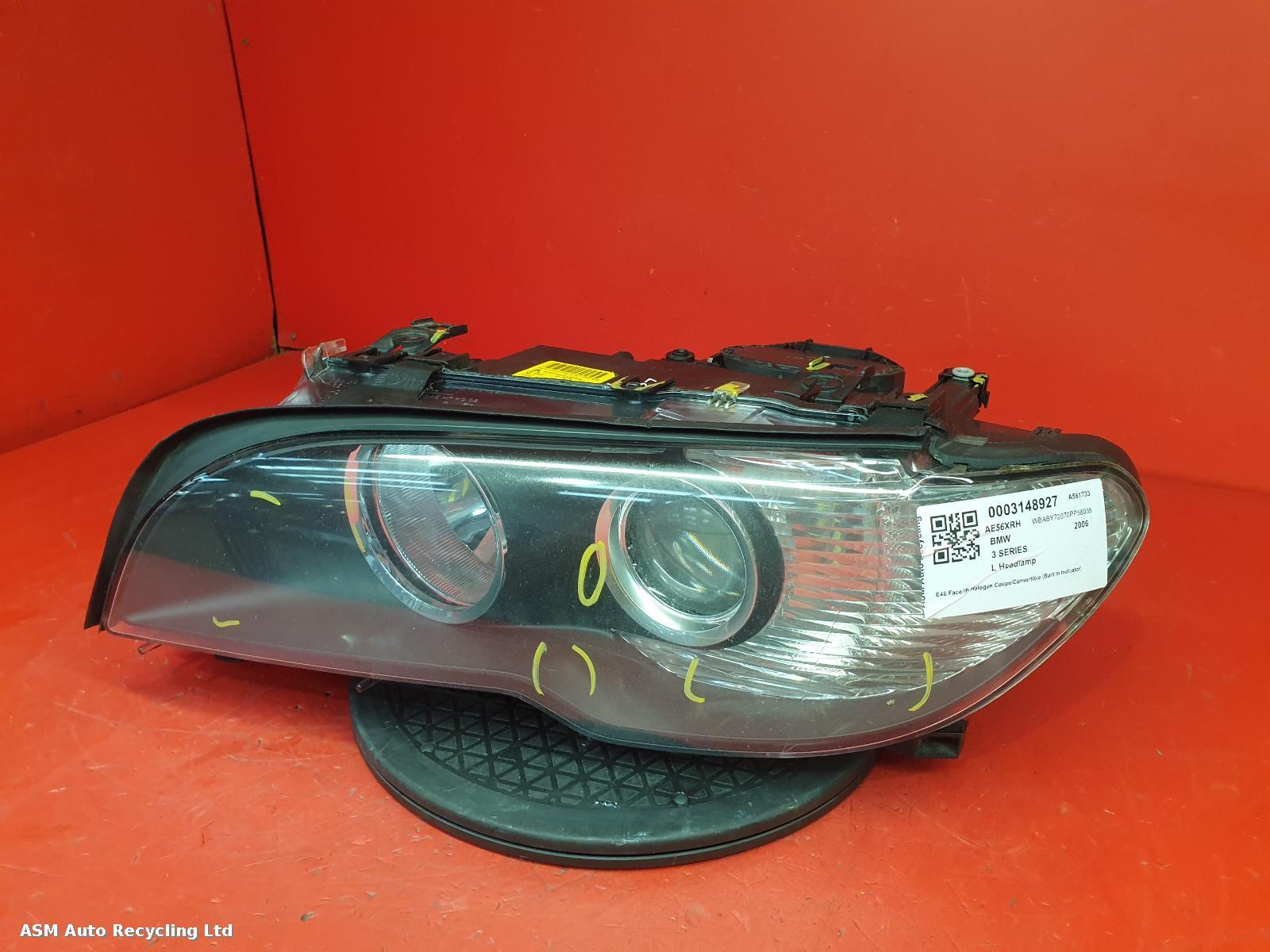 View Auto part L Headlamp Bmw 3 Series 2006