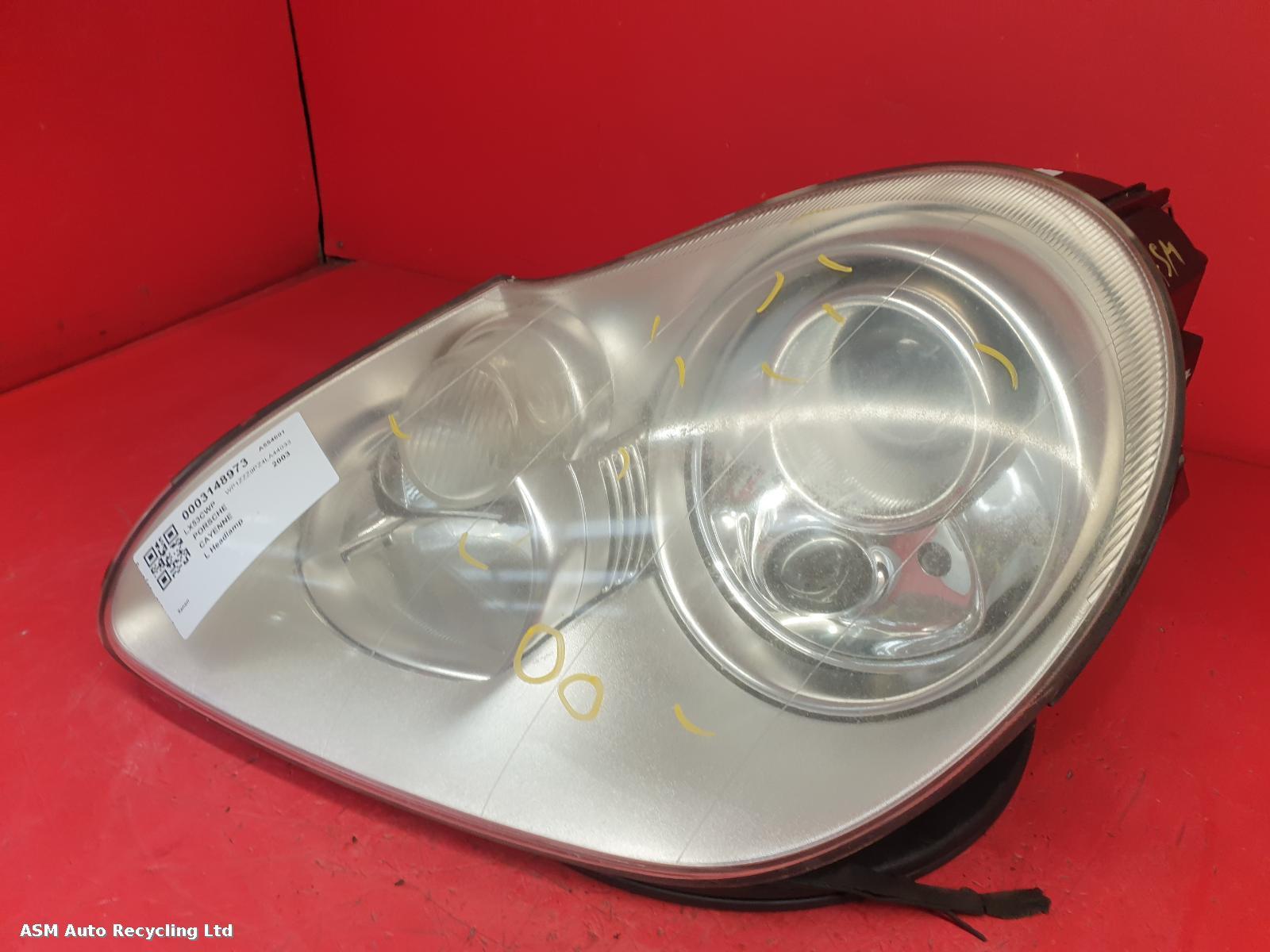 View Auto part L Headlamp Porsche Cayenne 2003
