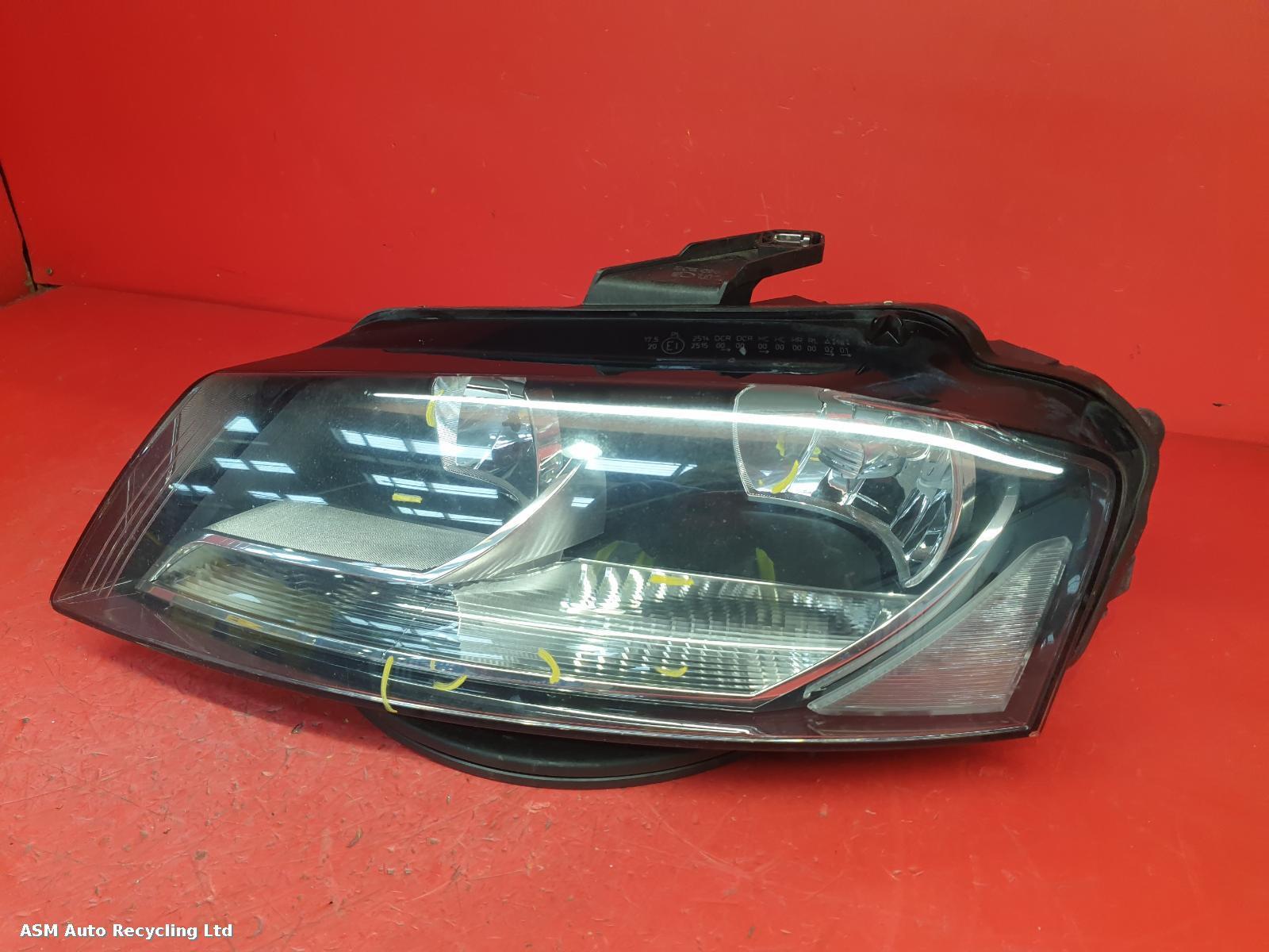 View Auto part L Headlamp Audi A3 2009
