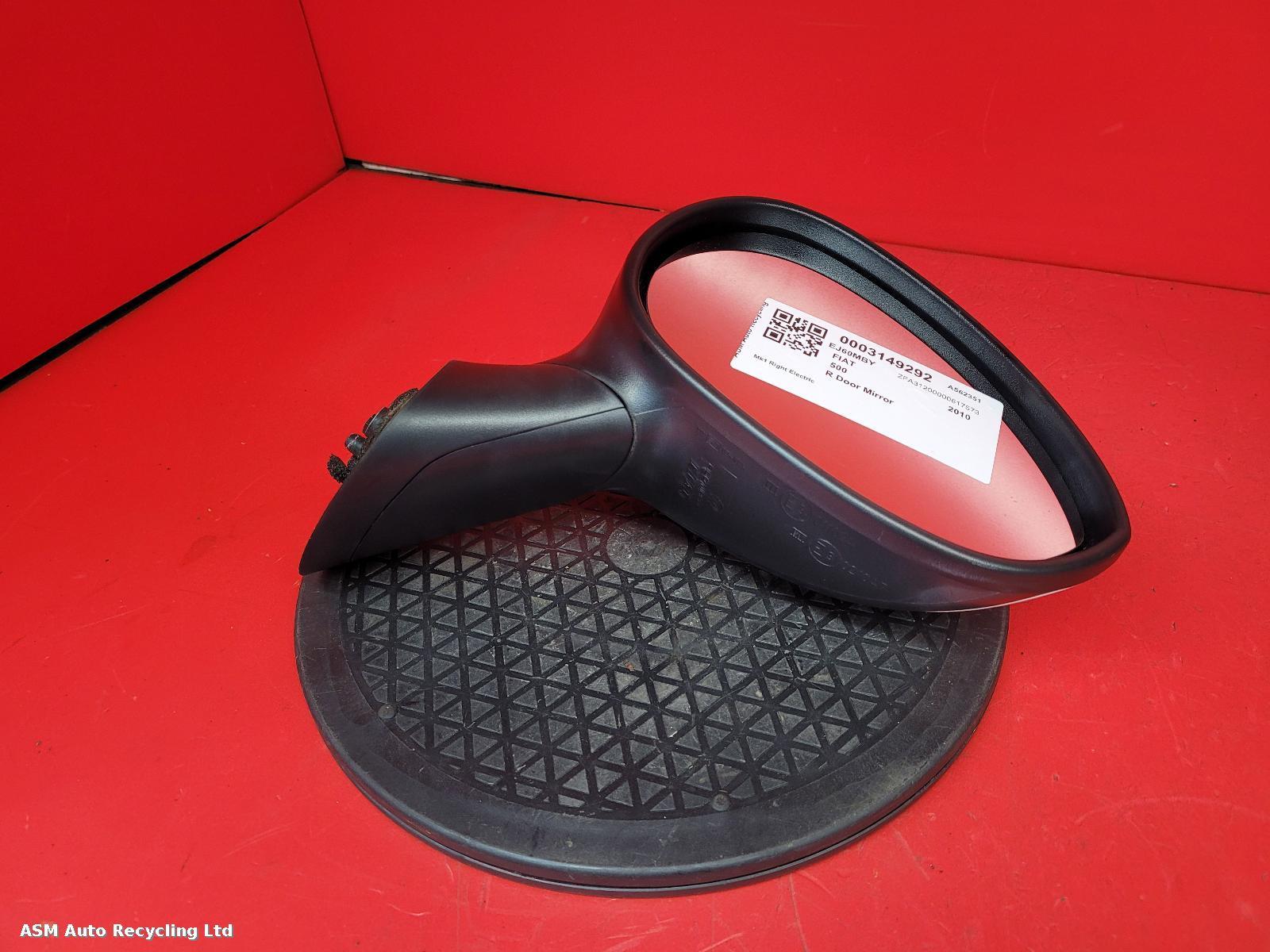 View Auto part R Door Mirror Fiat 500 2010