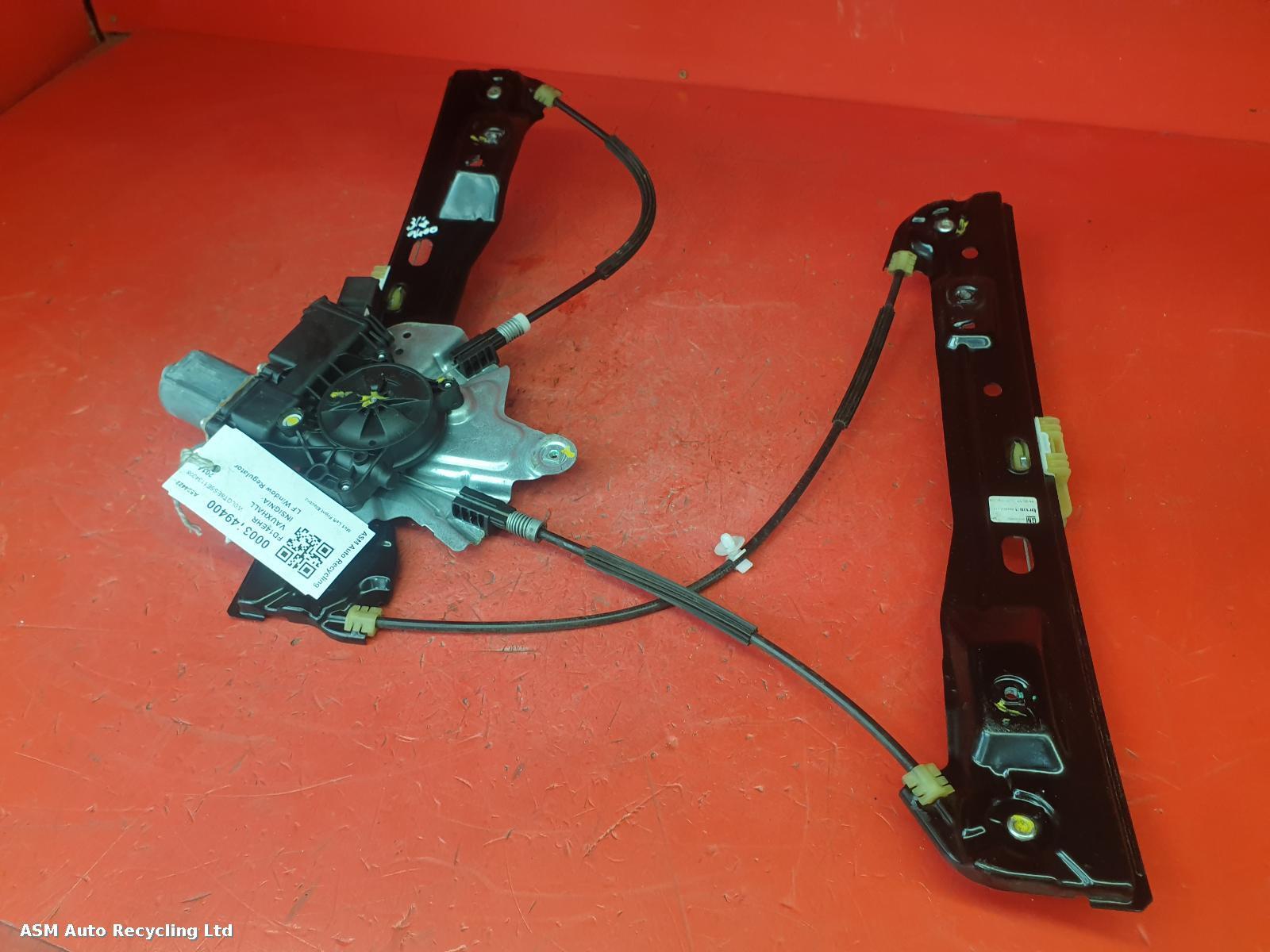 View Auto part LF Window Regulator Vauxhall Insignia 2014