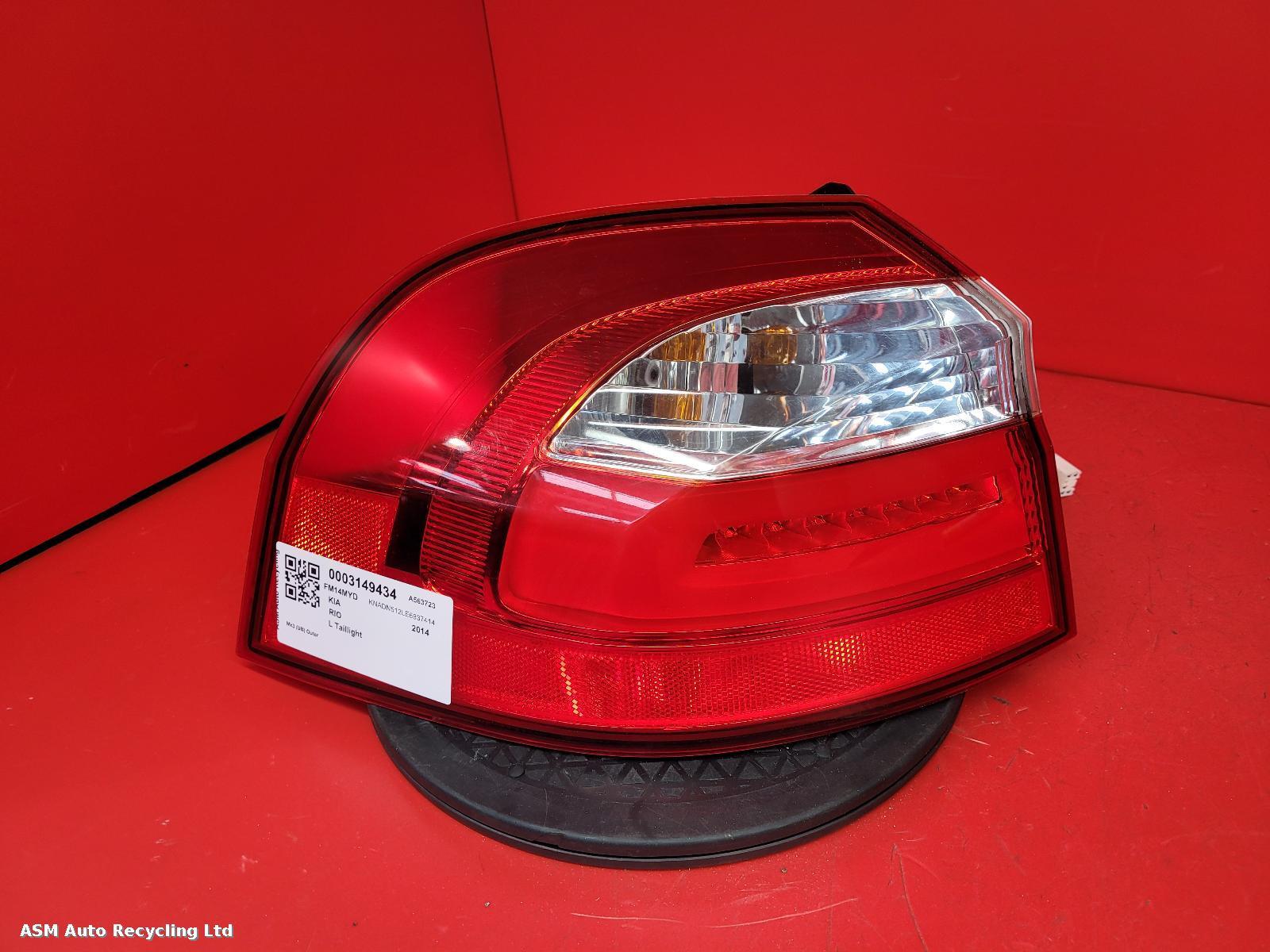 View Auto part L Taillight Kia Rio 2014