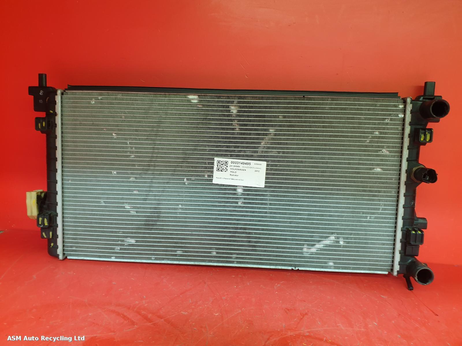 View Auto part Radiator Volkswagen Polo 2012