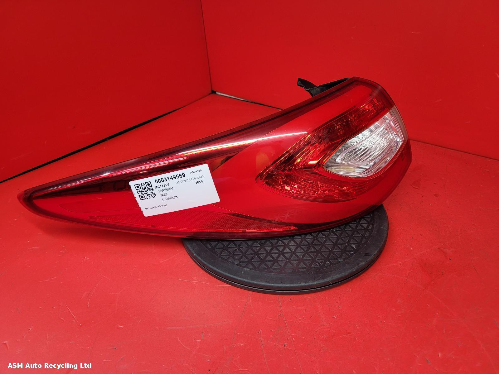 View Auto part L Taillight Hyundai Ix35 2014