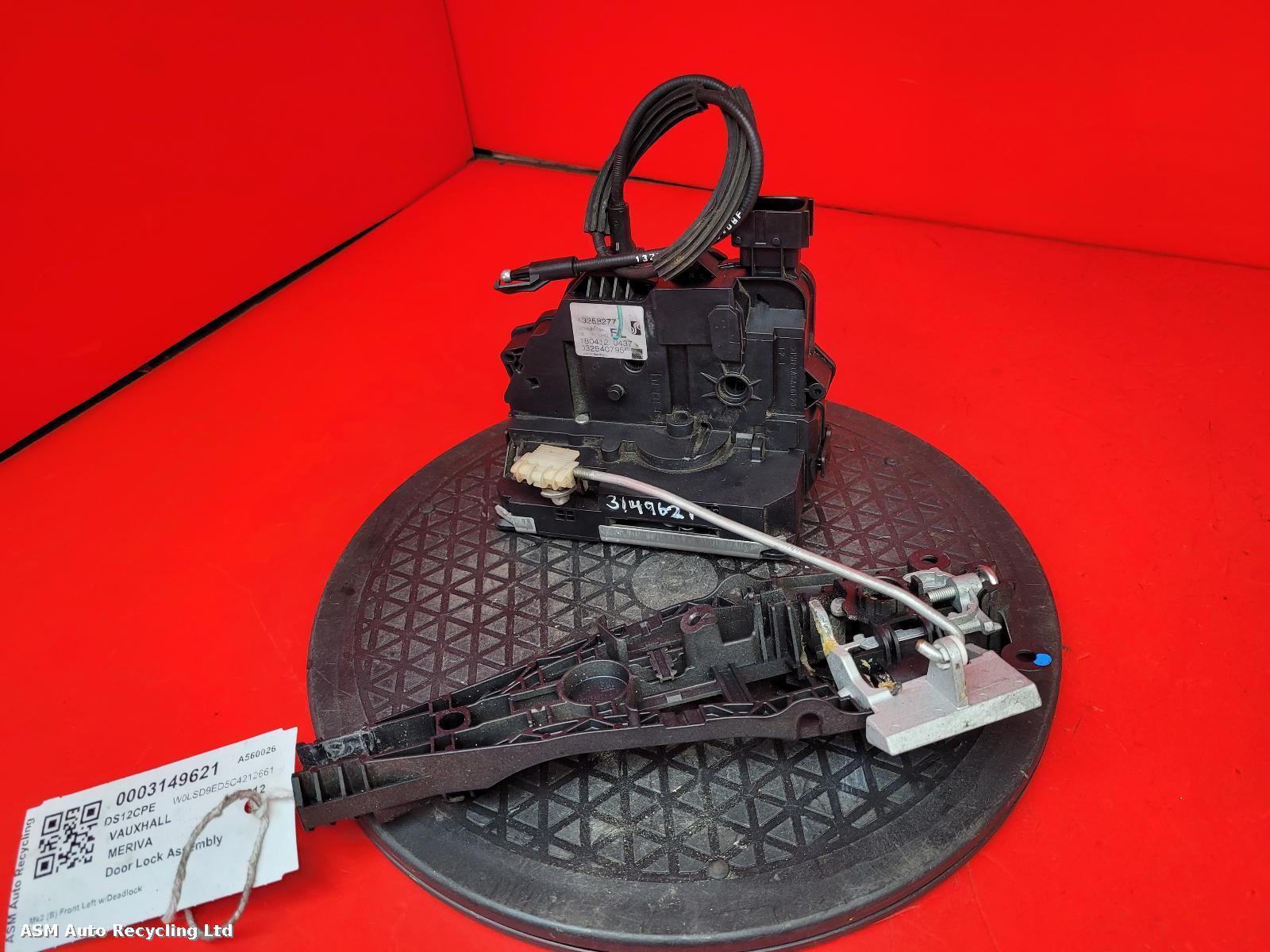 View Auto part Door Lock Assembly Vauxhall Meriva 2012
