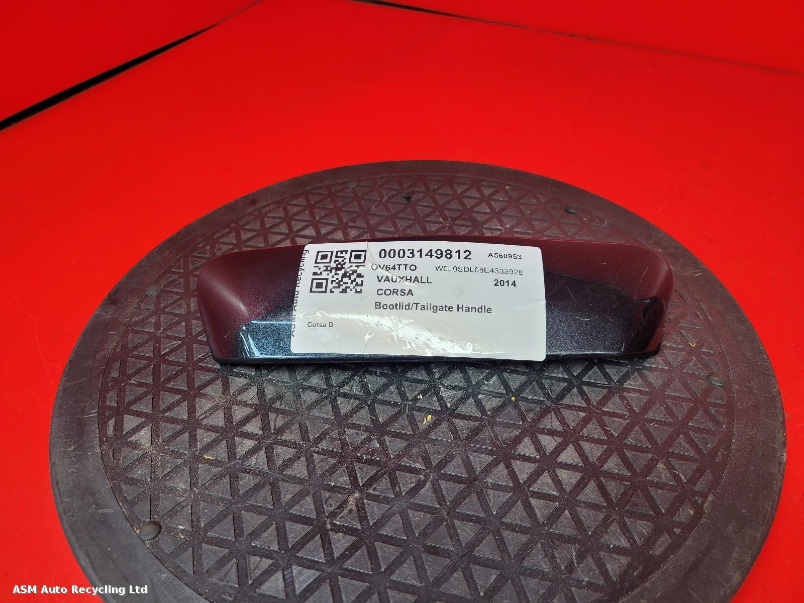 View Auto part Tailgate Handle Vauxhall Corsa 2014