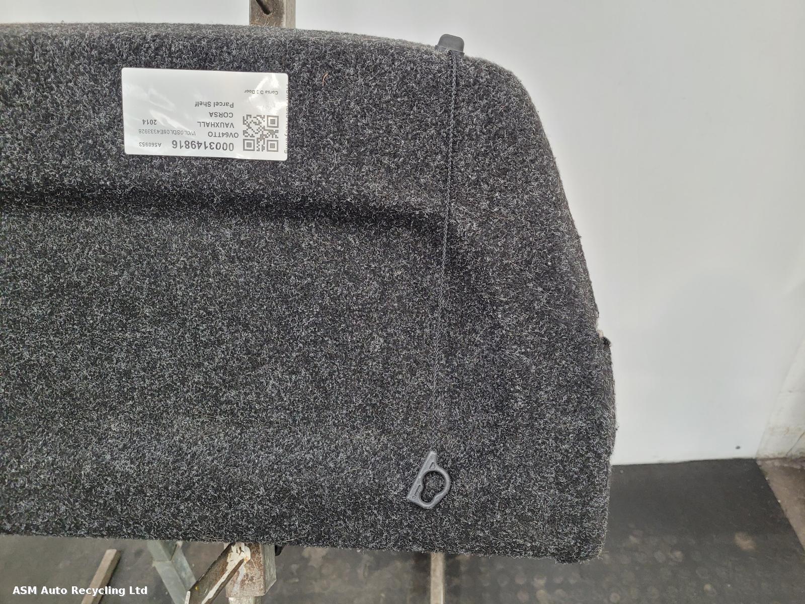 View Auto part Parcel Shelf Vauxhall Corsa 2014