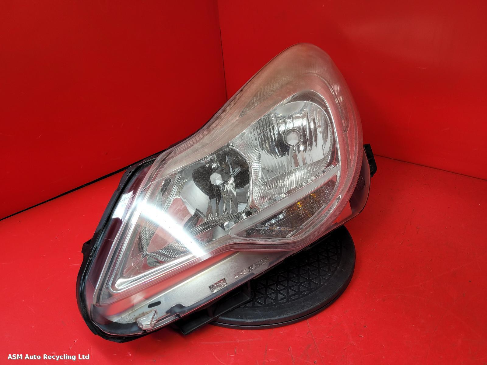 View Auto part L Headlamp Vauxhall Corsa 2012