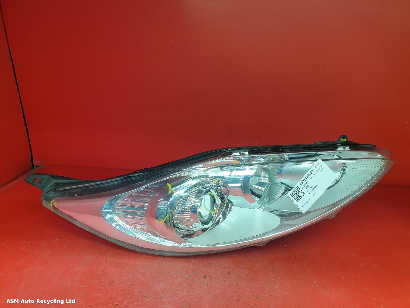 View Auto part R Headlamp Ford Fiesta 2011
