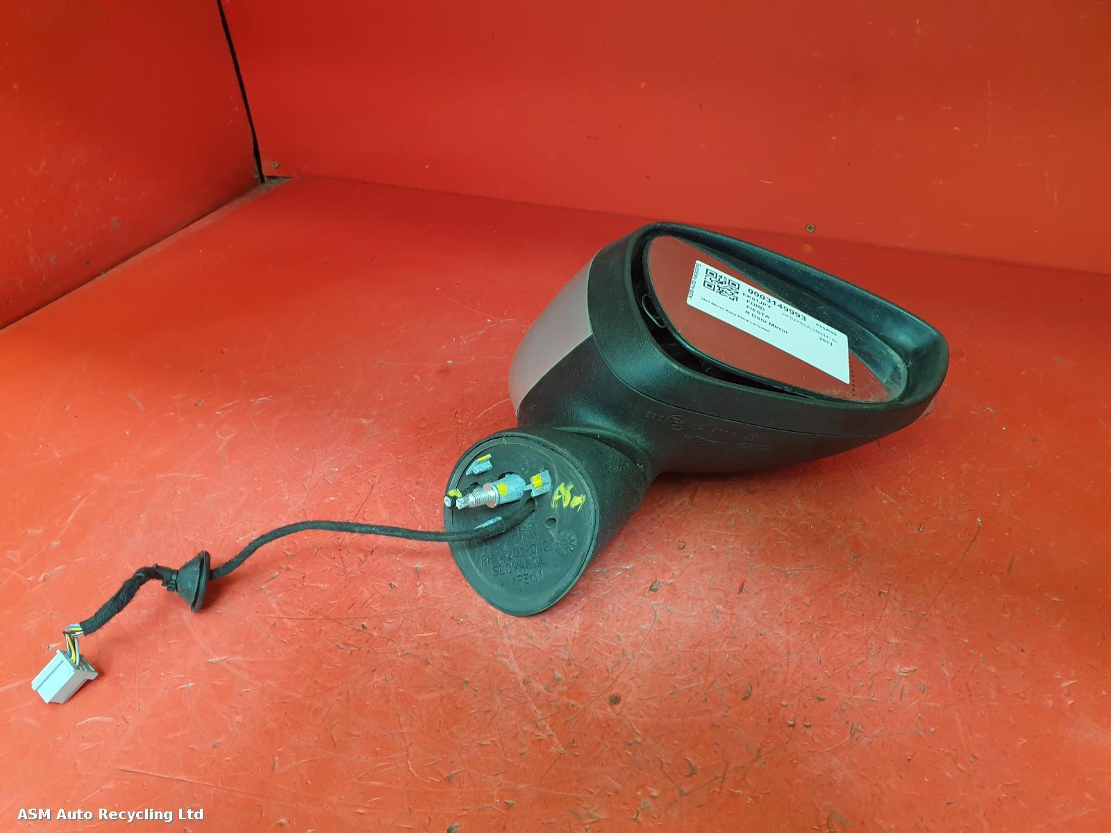 View Auto part R Door Mirror Ford Fiesta 2011