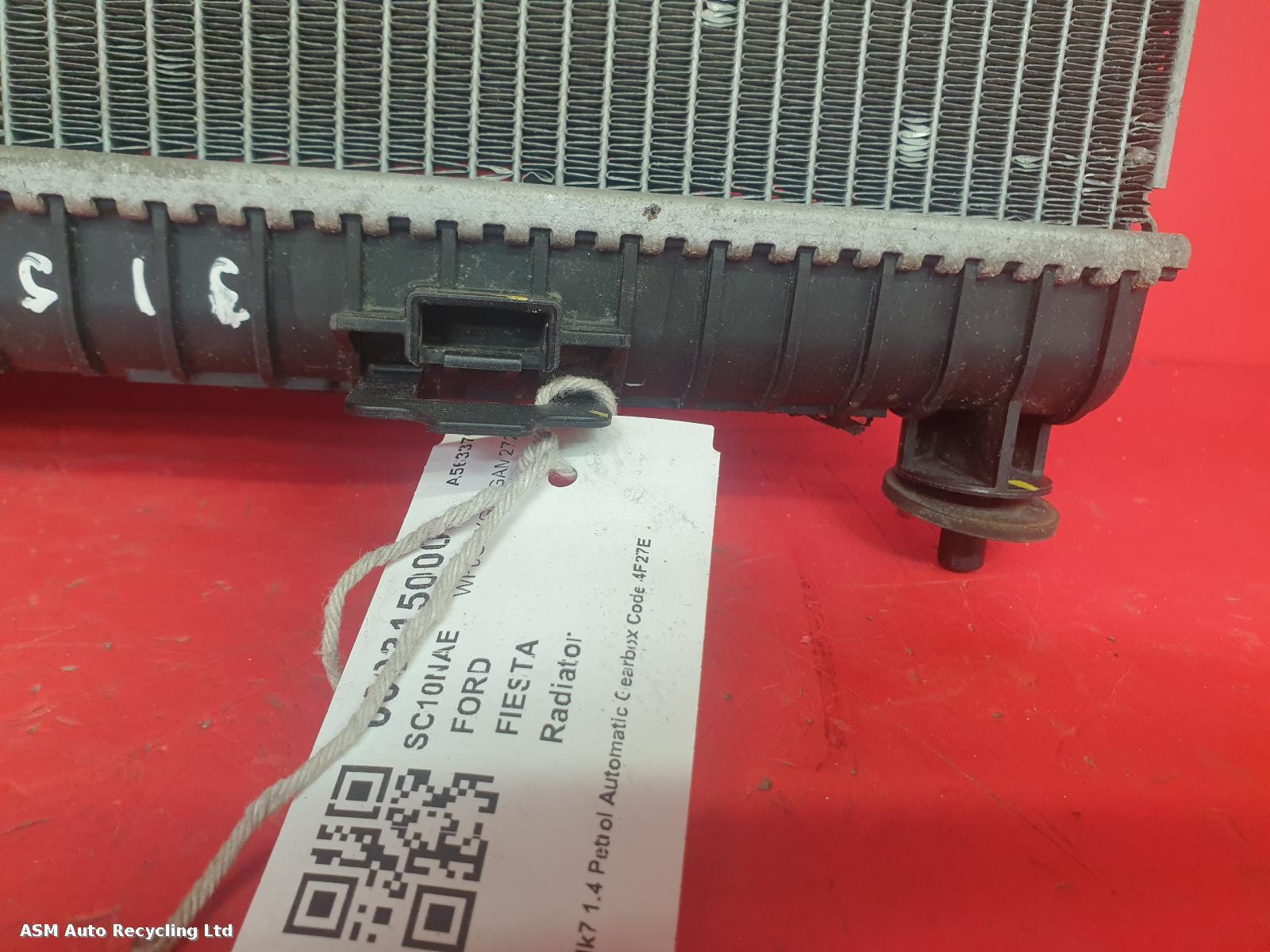 View Auto part Radiator Ford Fiesta 2010