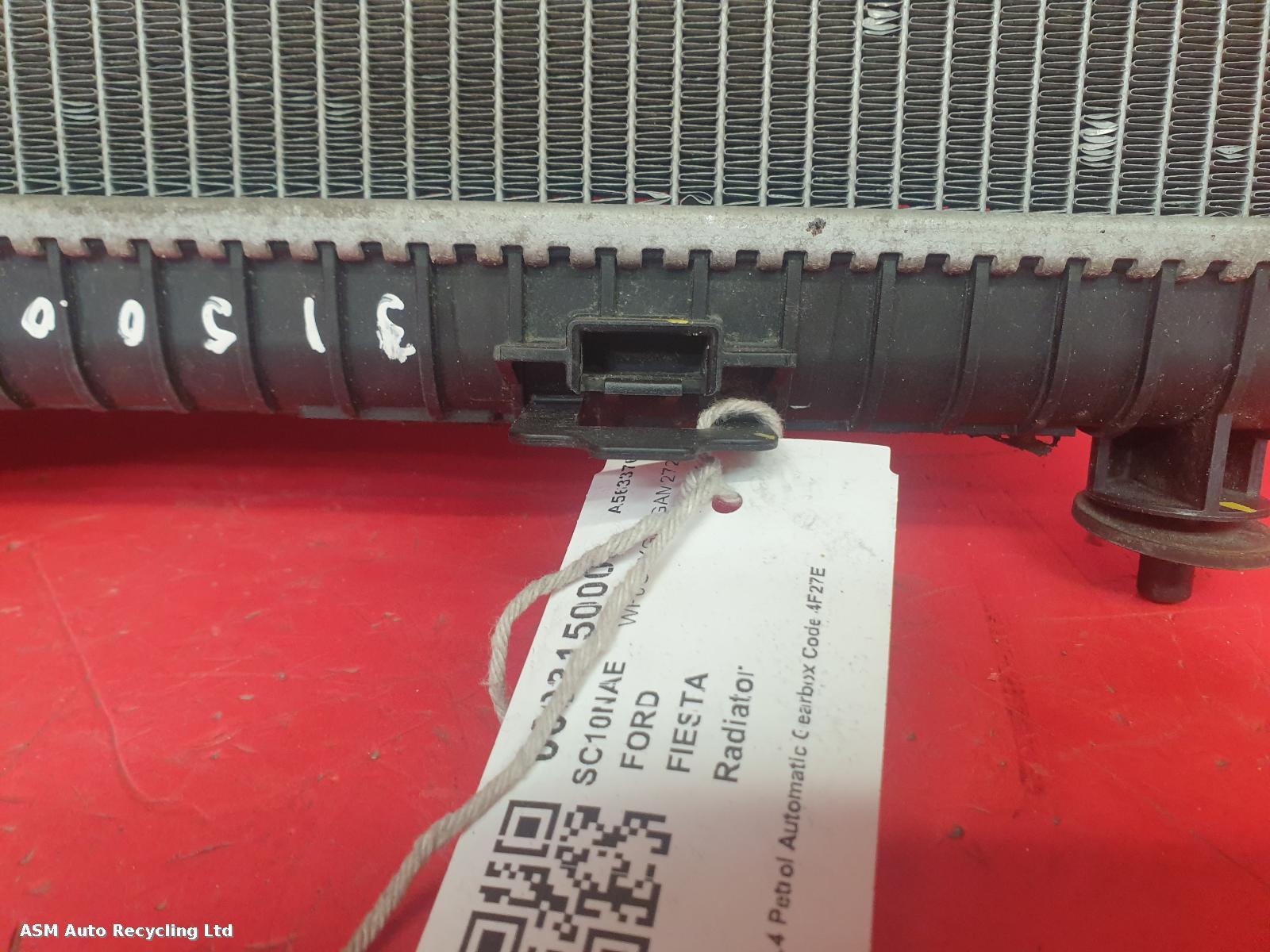 View Auto part Radiator Ford Fiesta 2010