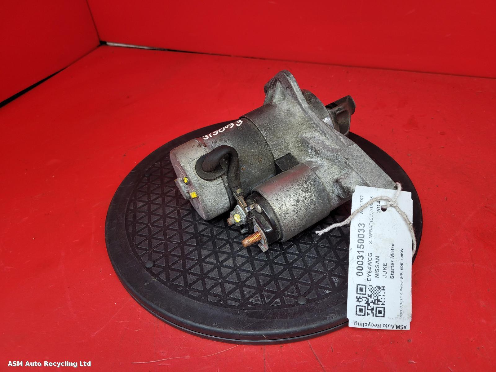 View Auto part Starter Motor Nissan Juke 2014