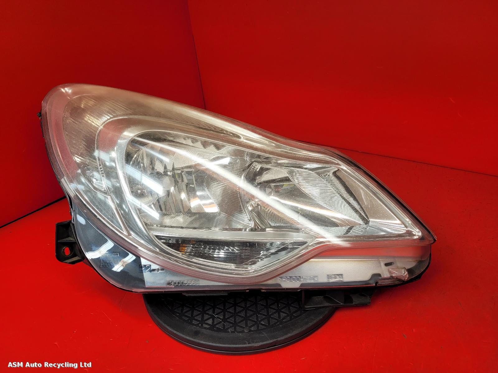 View Auto part R Headlamp Vauxhall Corsa 2012