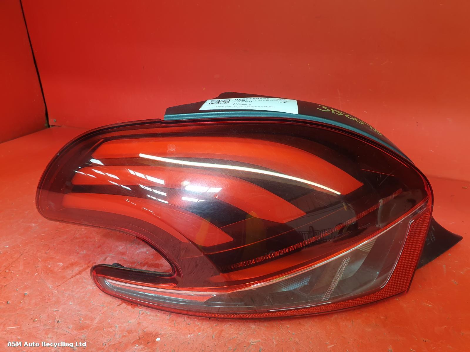 View Auto part L Taillight Peugeot 208 2016
