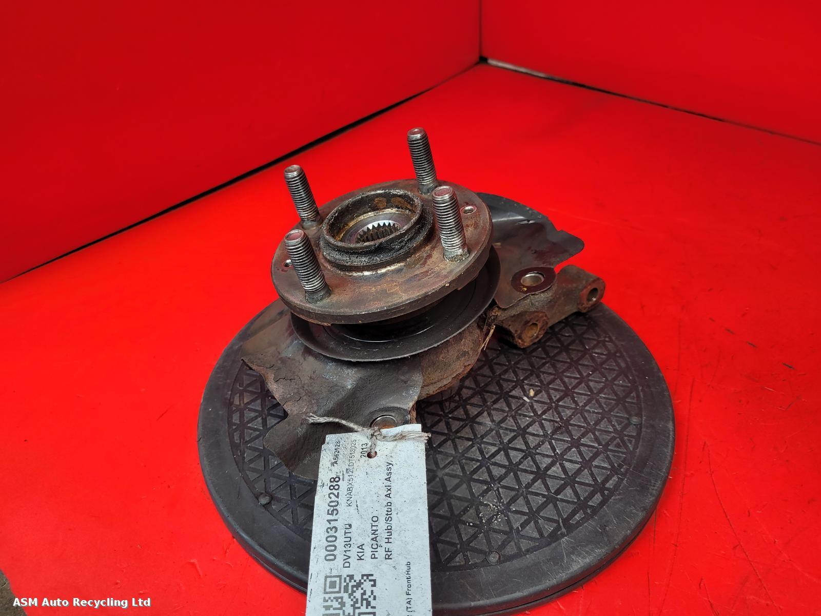 View Auto part RF Hub/Stub Axle Assembly Kia Picanto 2013