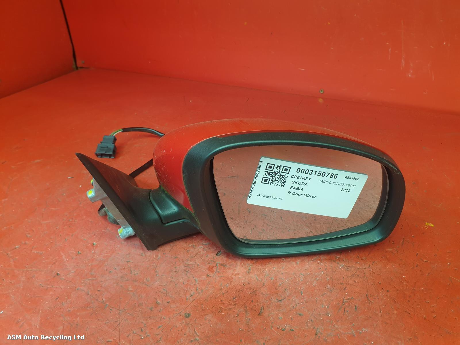 View Auto part R Door Mirror Skoda Fabia 2012