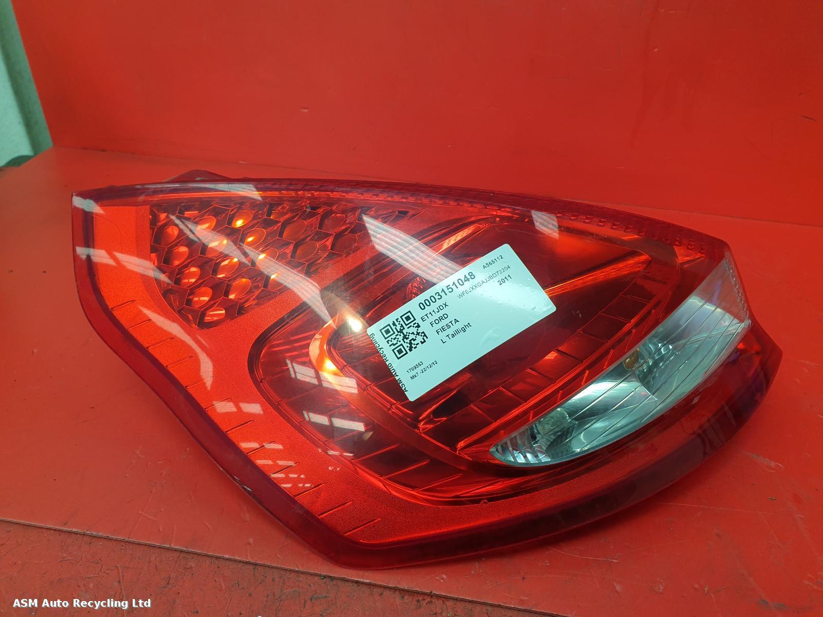 View Auto part L Taillight Ford Fiesta 2011
