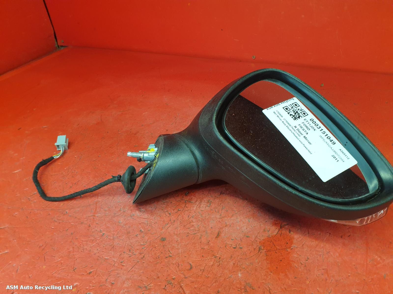 View Auto part R Door Mirror Ford Fiesta 2011