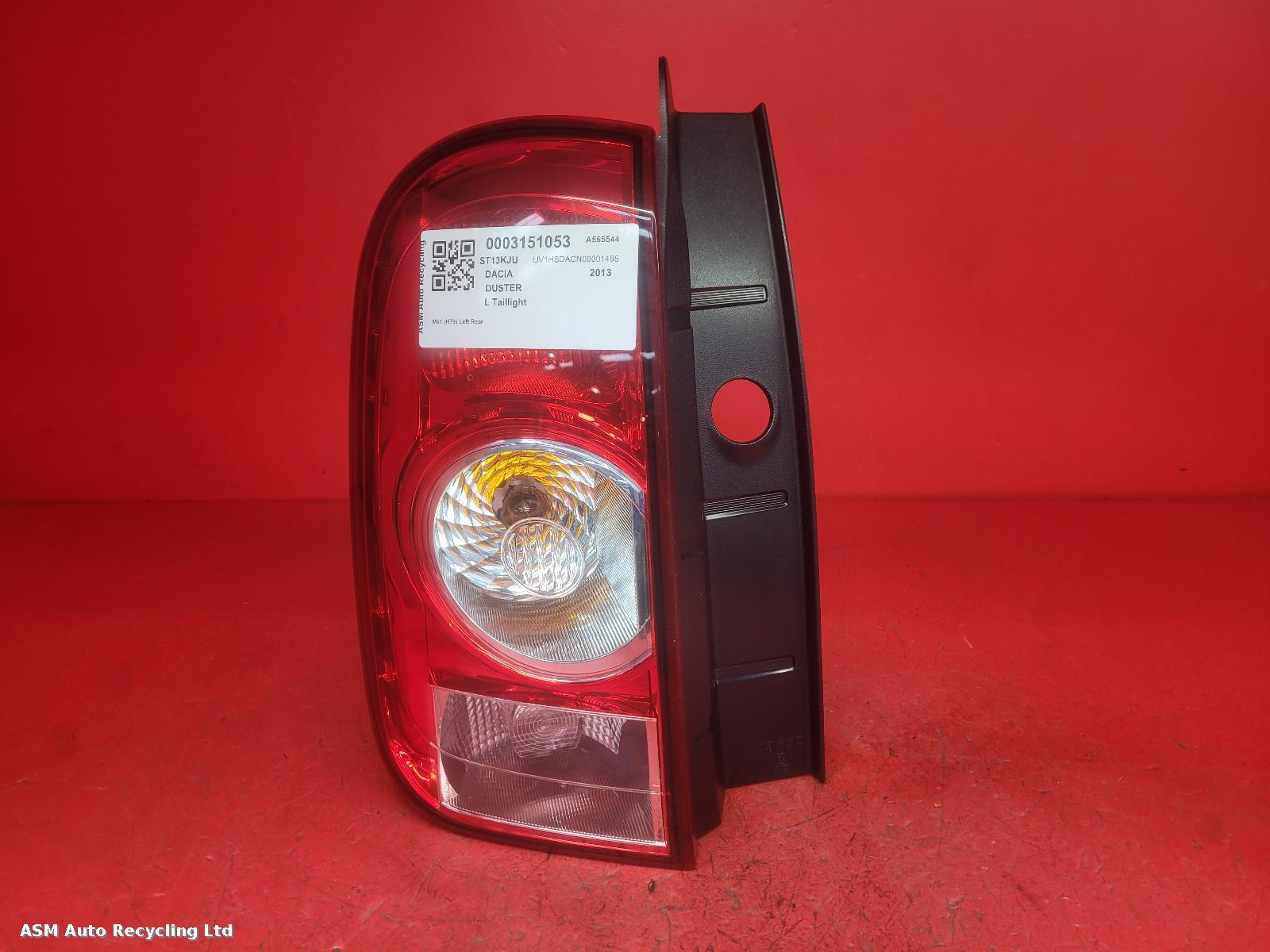 View Auto part L Taillight Dacia Duster 2013