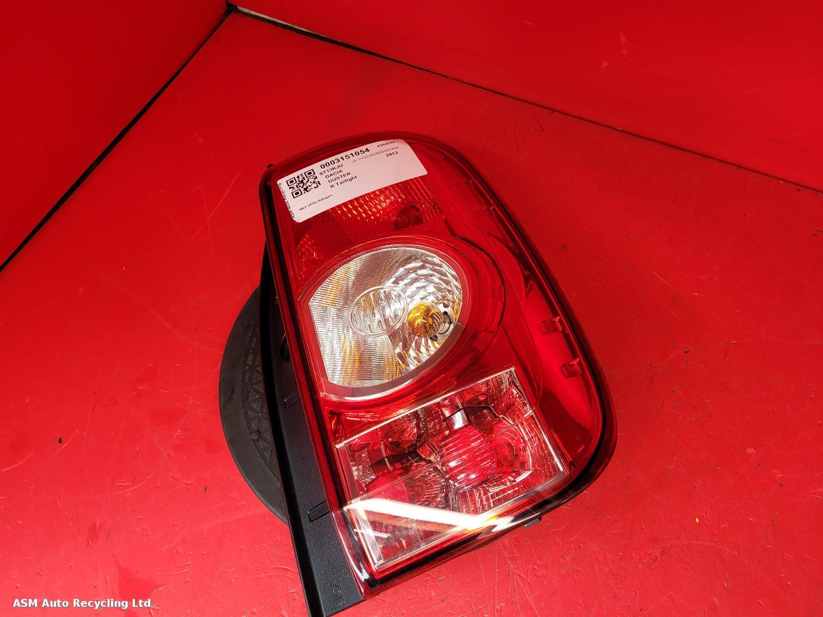 View Auto part R Taillight Dacia Duster 2013