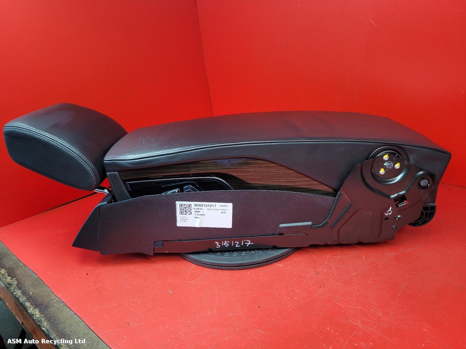 View Auto part 2nd Seat (Rear Seat) Bmw 7 Series 2016