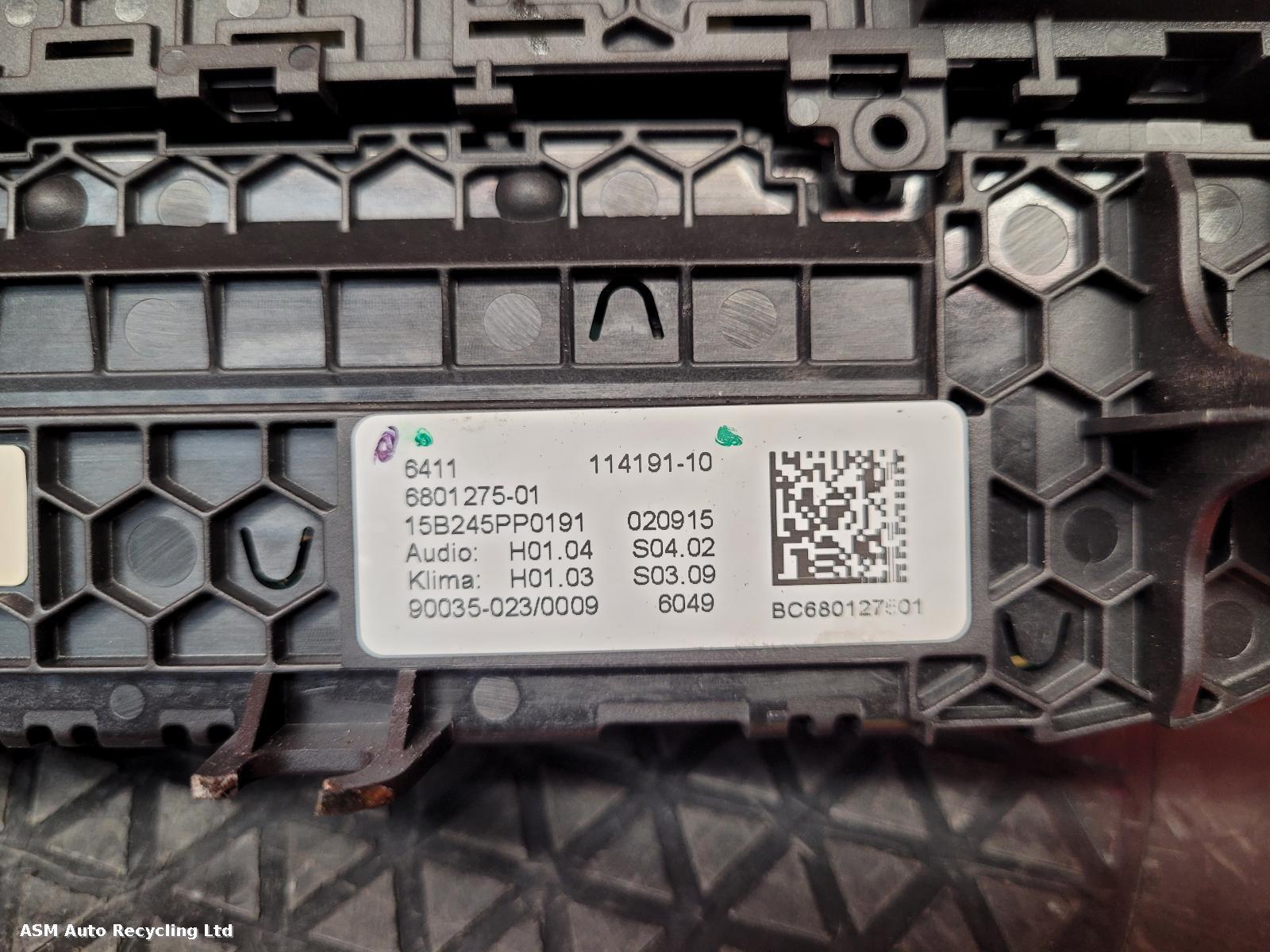 View Auto part Heater/AC Controller Bmw 7 Series 2016