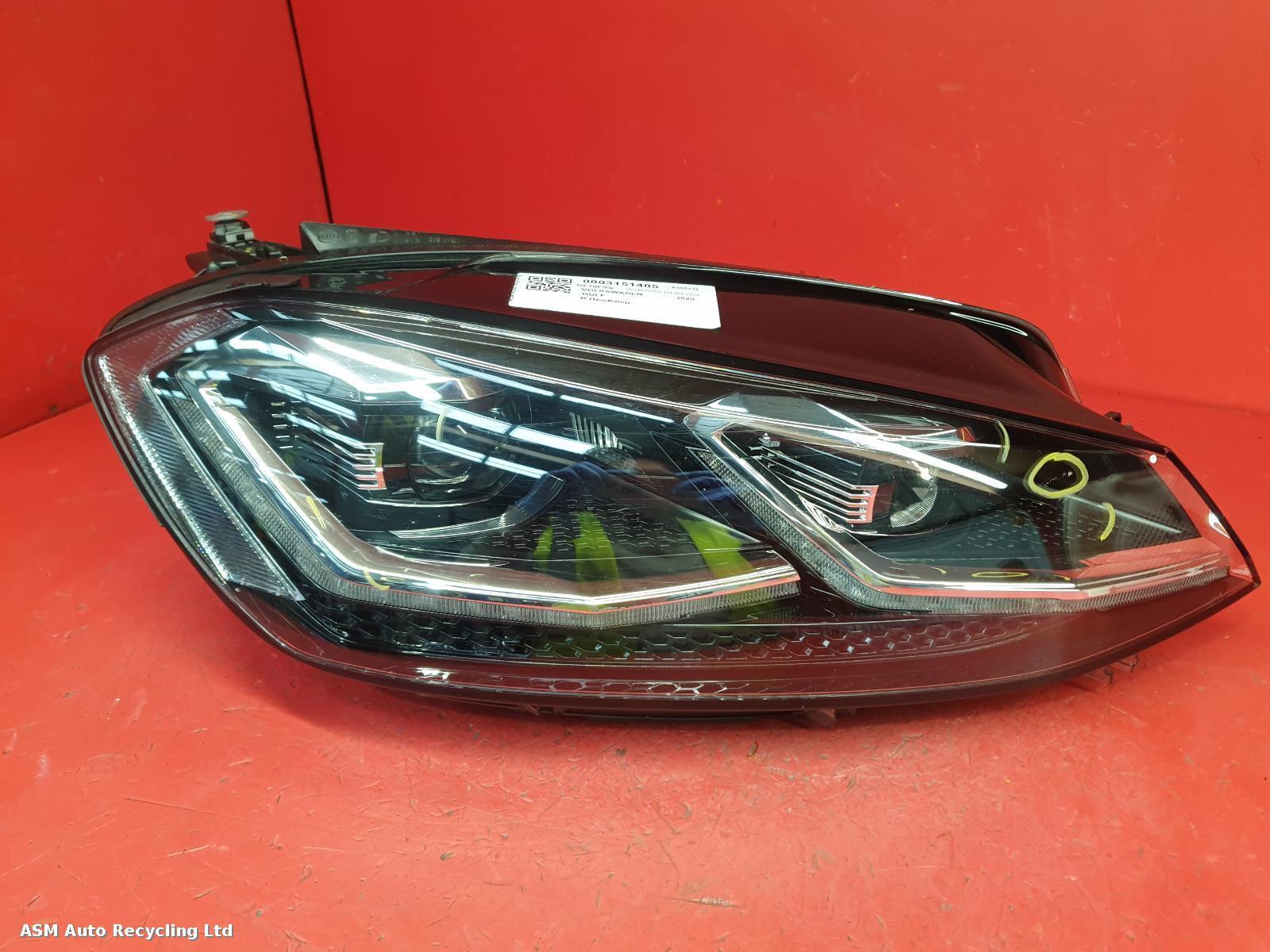 View Auto part R Headlamp Volkswagen Golf 2020