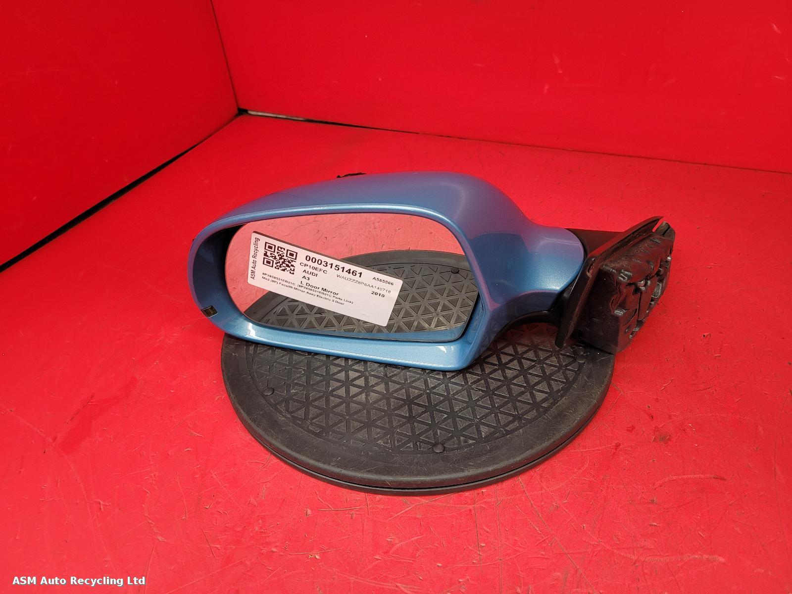 View Auto part L Door Mirror Audi A3 2010