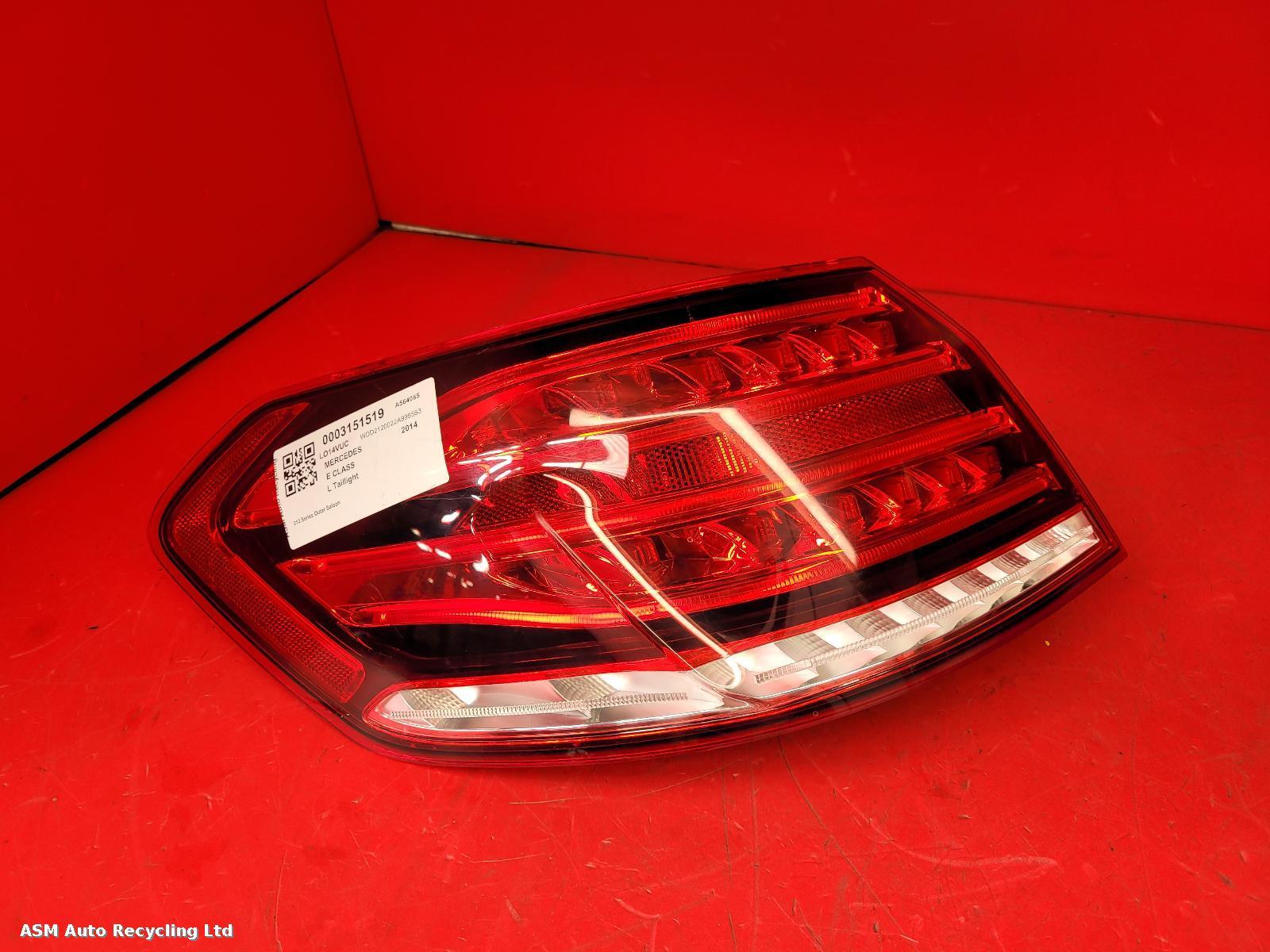 View Auto part L Taillight Mercedes E Class 2014