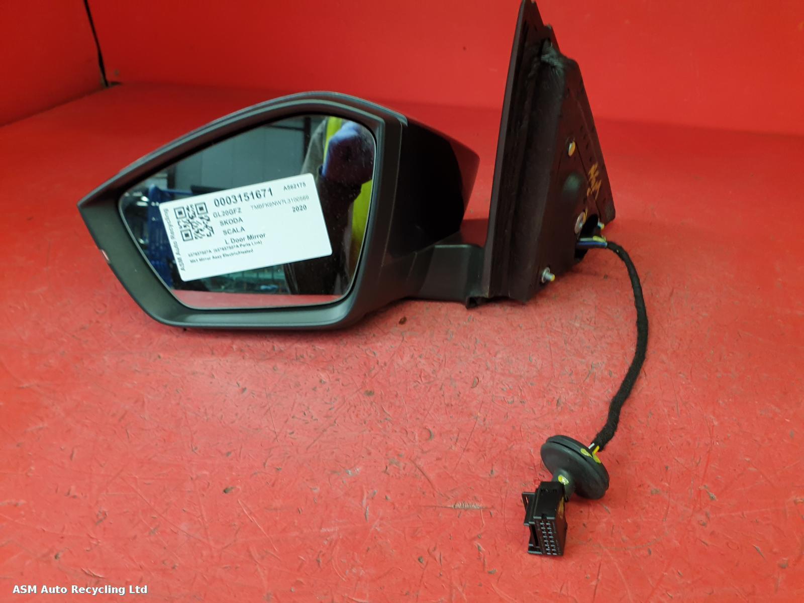 View Auto part L Door Mirror Skoda Scala 2020