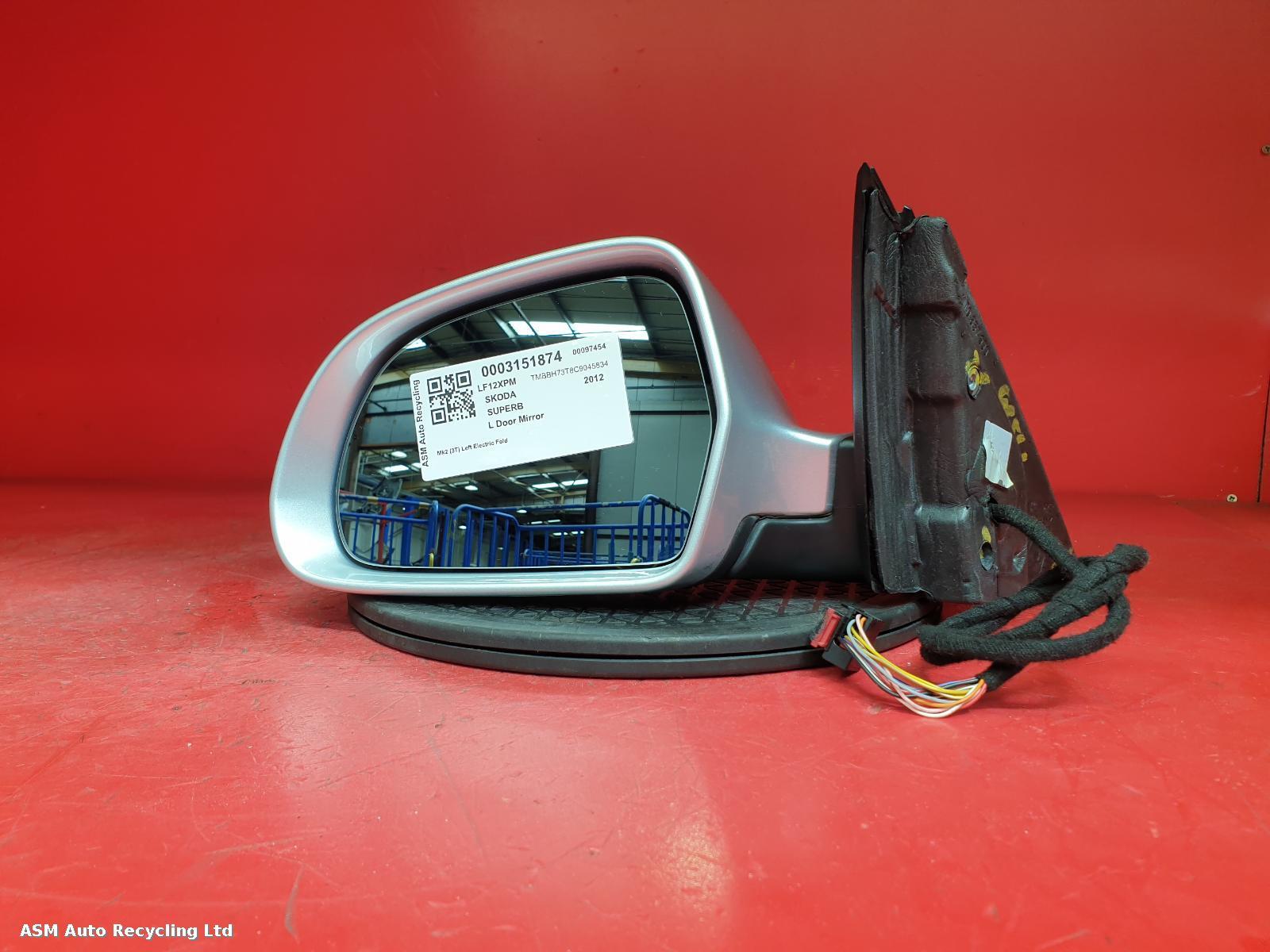View Auto part L Door Mirror Skoda Superb 2012