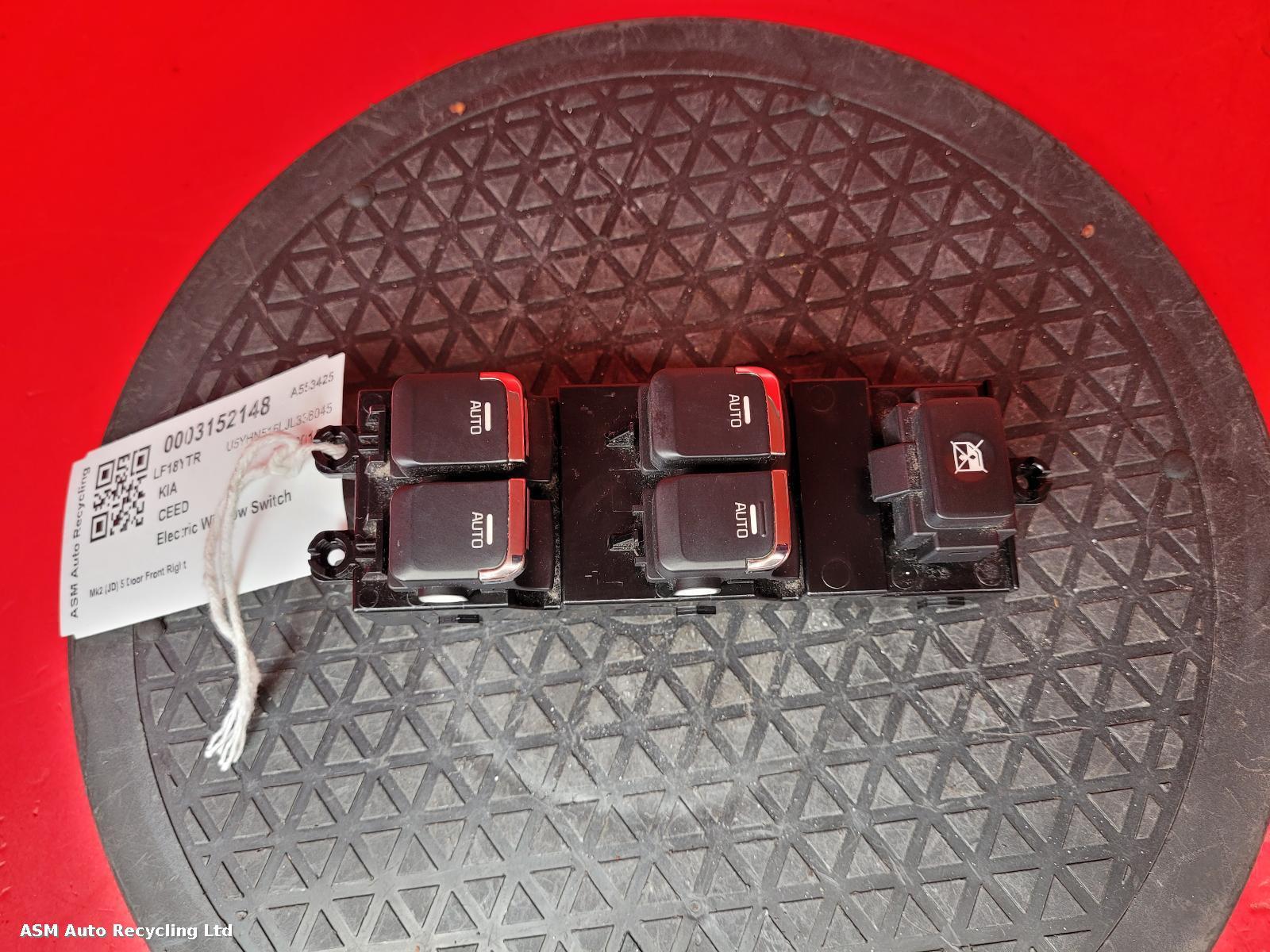 View Auto part Elect. Window Switch Kia Ceed 2018
