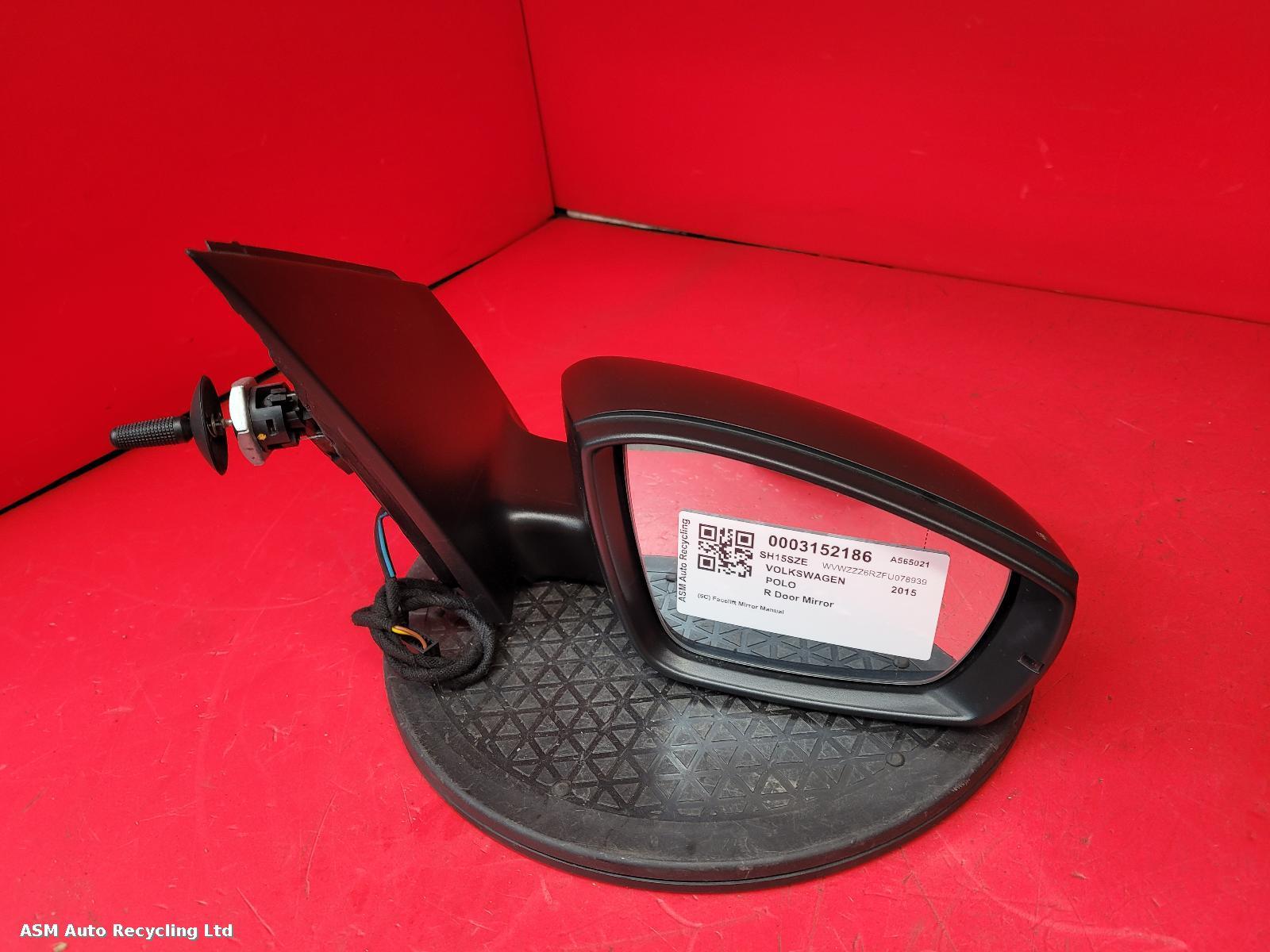View Auto part R Door Mirror Volkswagen Polo 2015