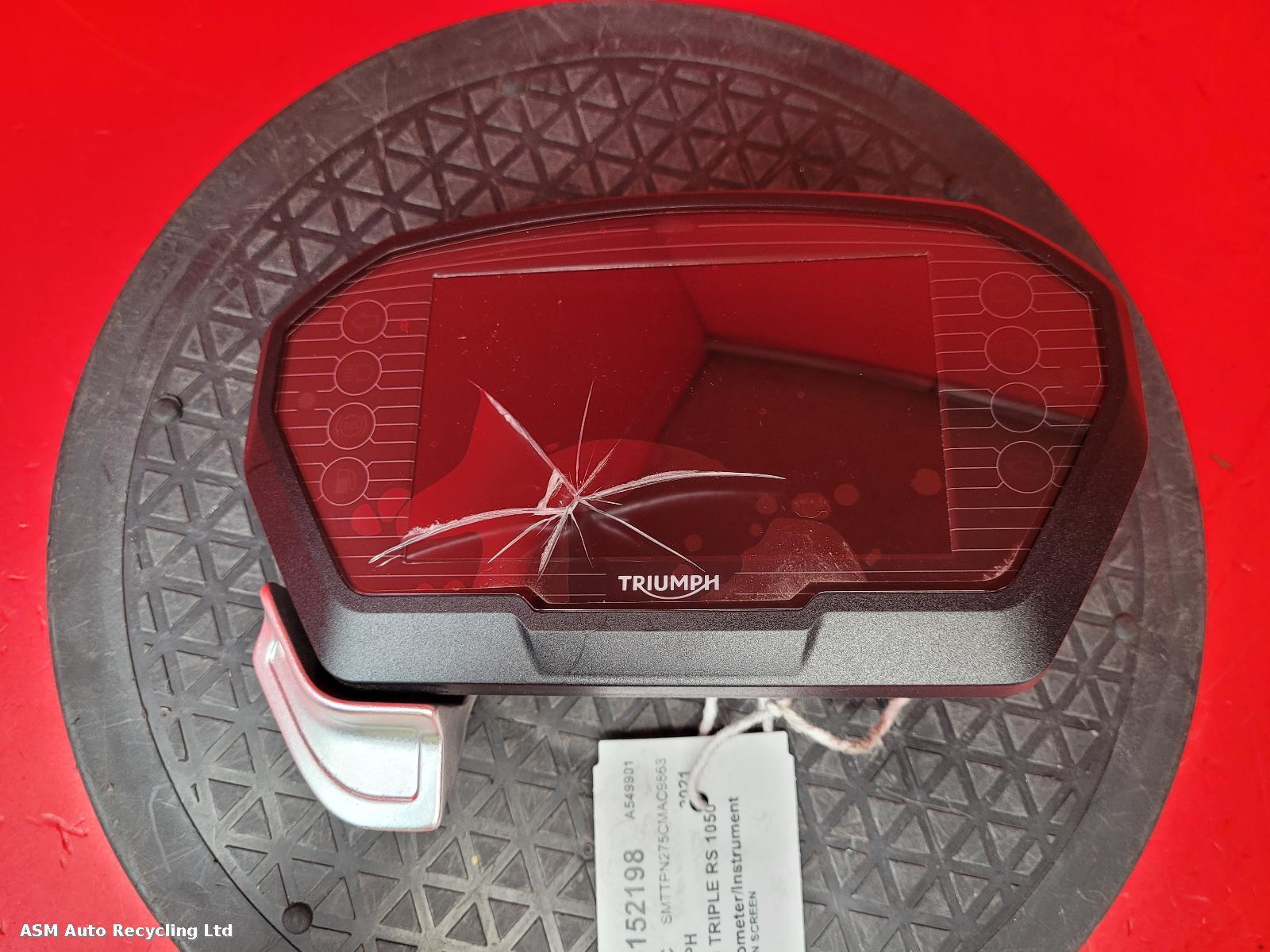 View Auto part Speedometer Triumph Speed Triple Rs 1050 2021