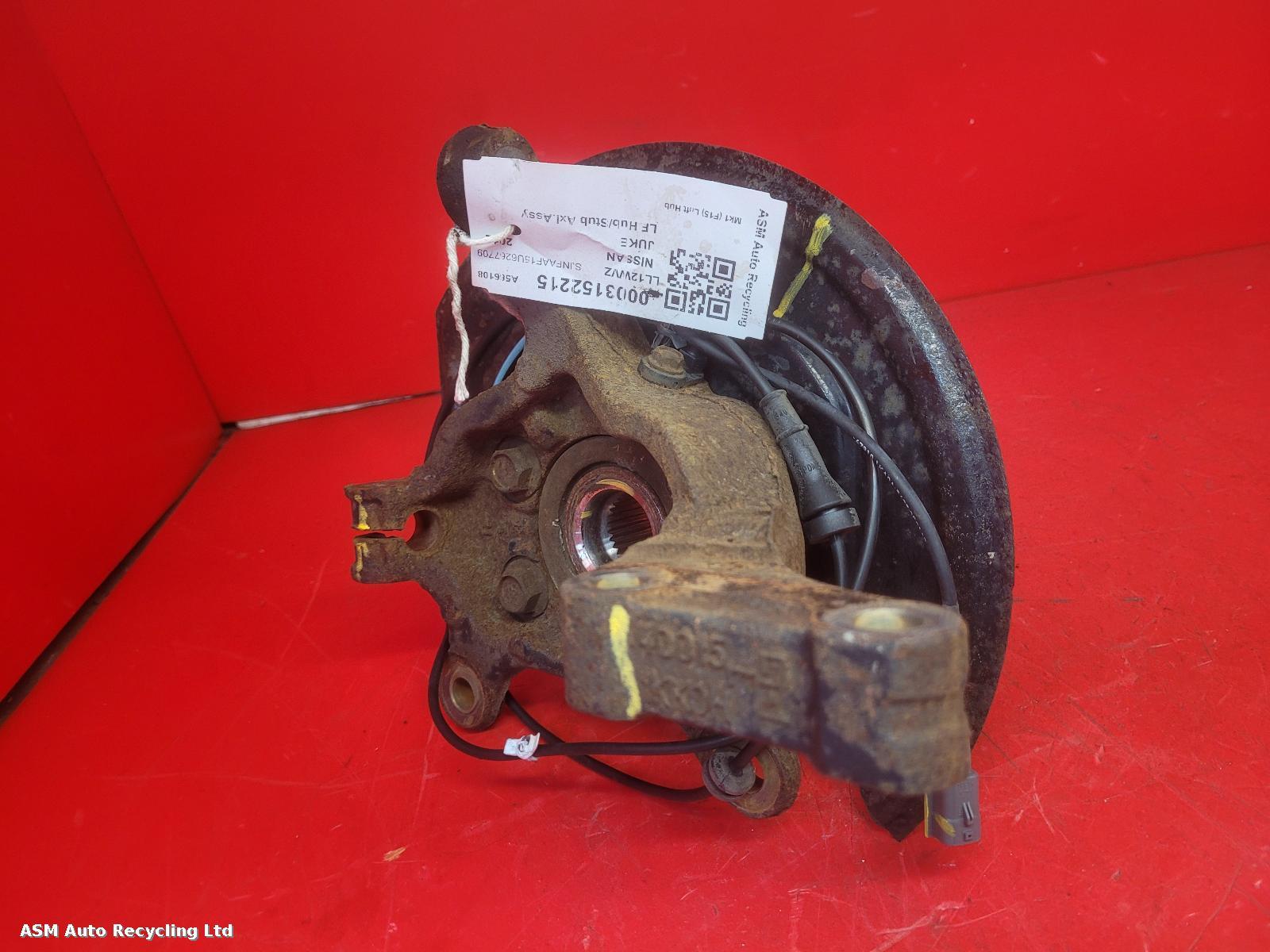 View Auto part LF Hub/Stub Axle Assembly Nissan Juke 2012